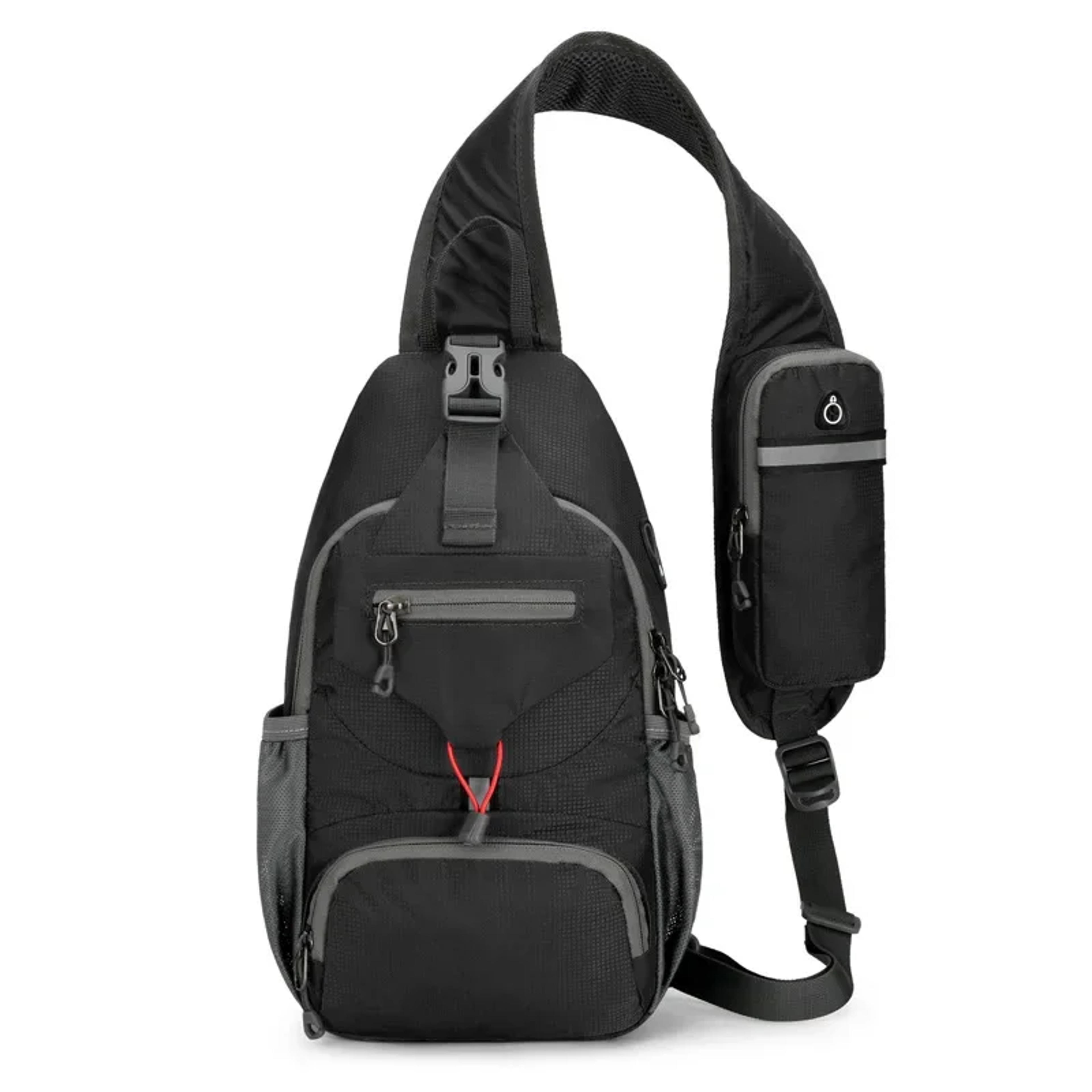 SecureCommute AntiTheft Sling Bag Waterproof Crossbody Chest Pack 1