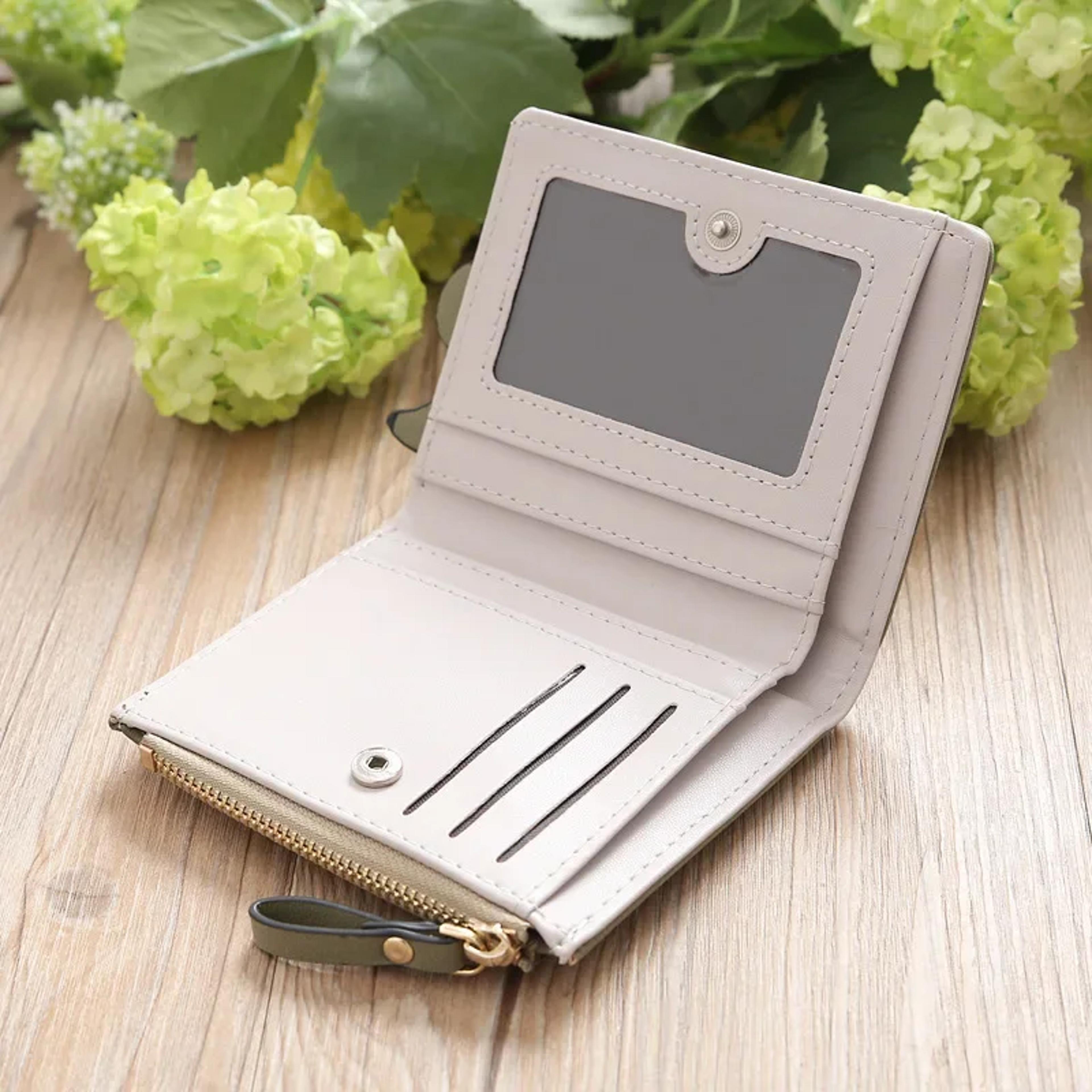 cute cartoon wallet for women small card holder coin purse
