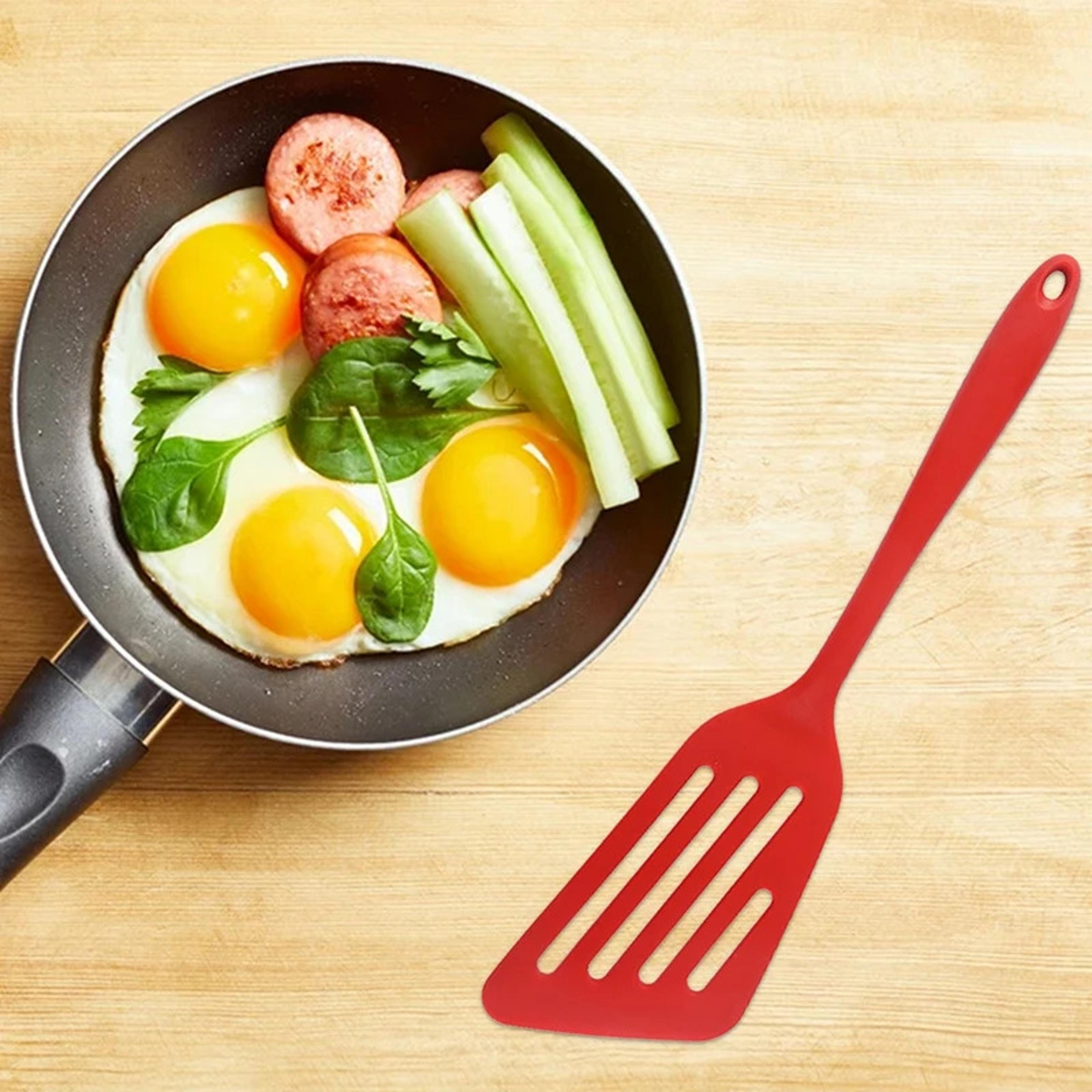 Silicone Spatula Non Stick Fish Spatula And Egg Turner 2