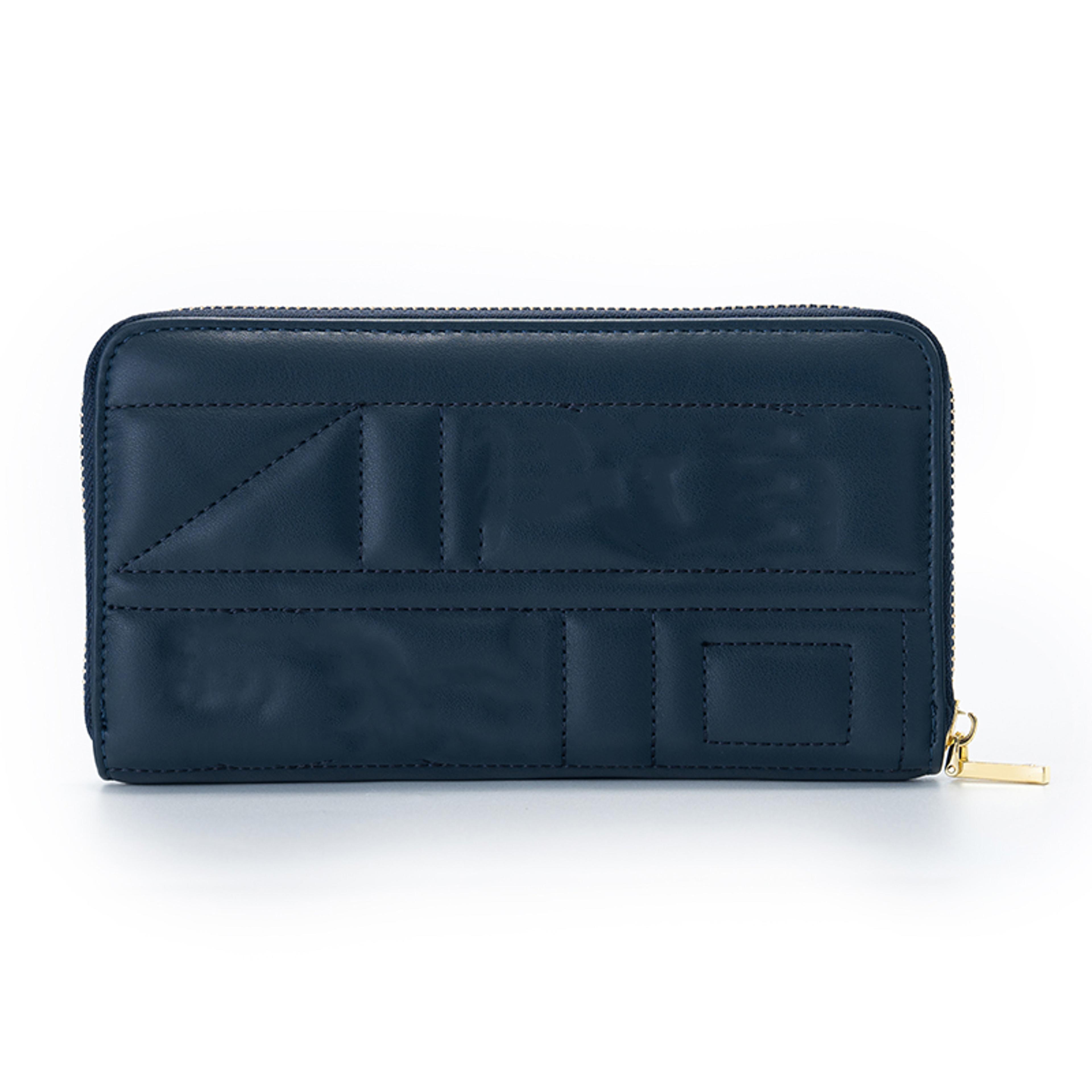 Womens Compact Wallet Card Bag With Letter Print 1
