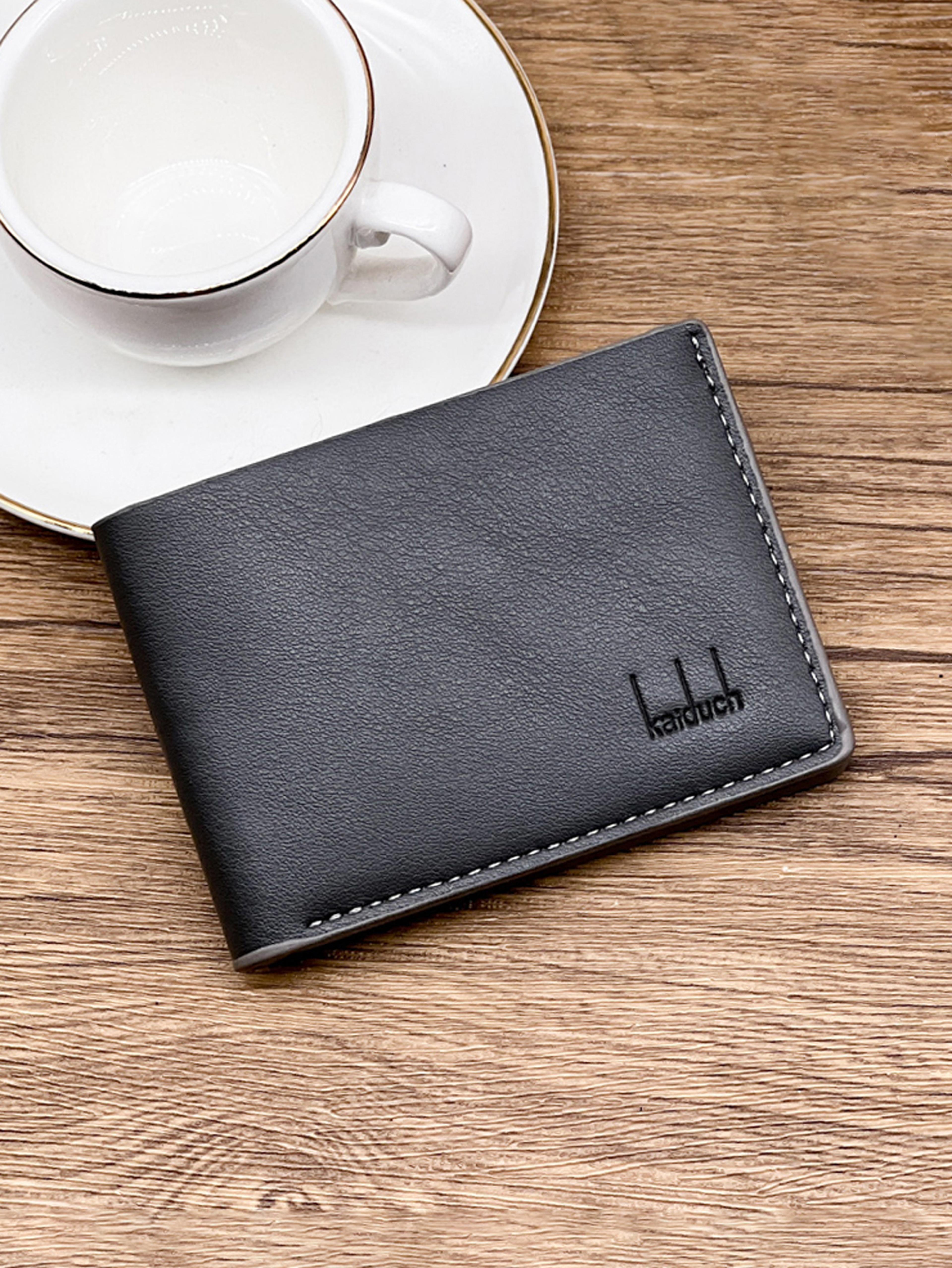 Luxury Vintage Slim Money Clip Wallet For Men 5