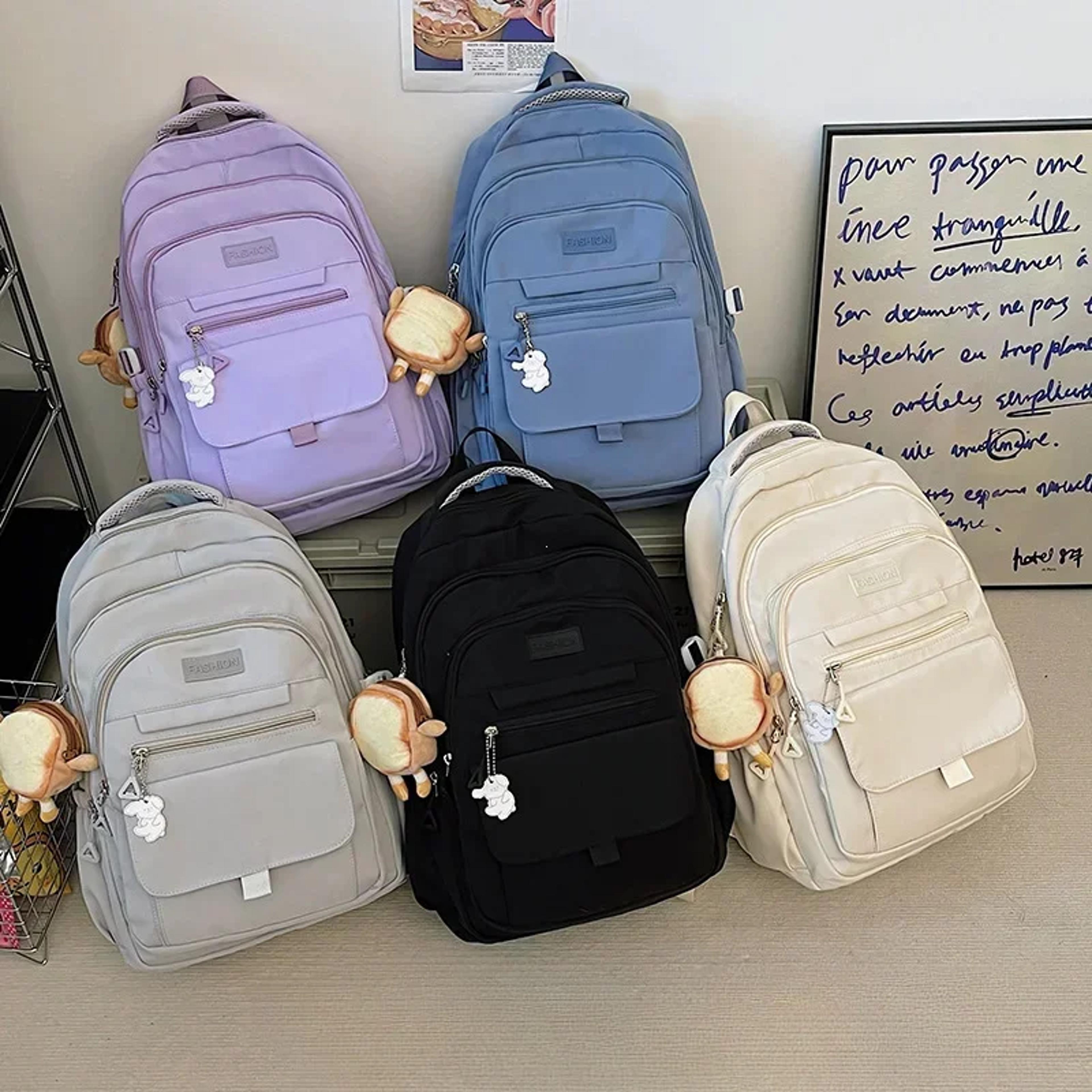 Kawaii School Backpack For Girls Teens Lightweight Laptop Bookbag 1