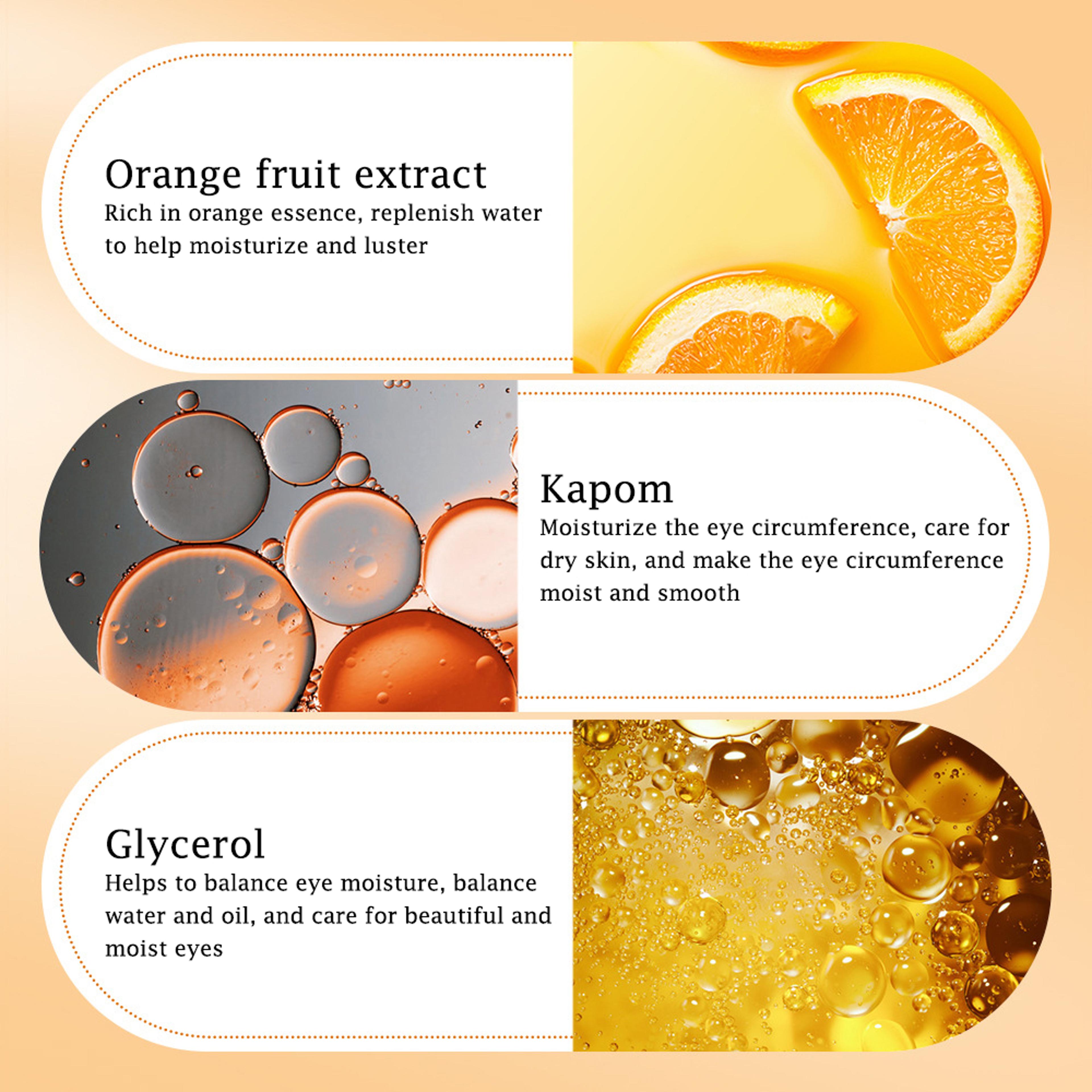 Vitamin C Brightening Eye Cream For Dark Circles  Moisturizing Eye Treatment 1