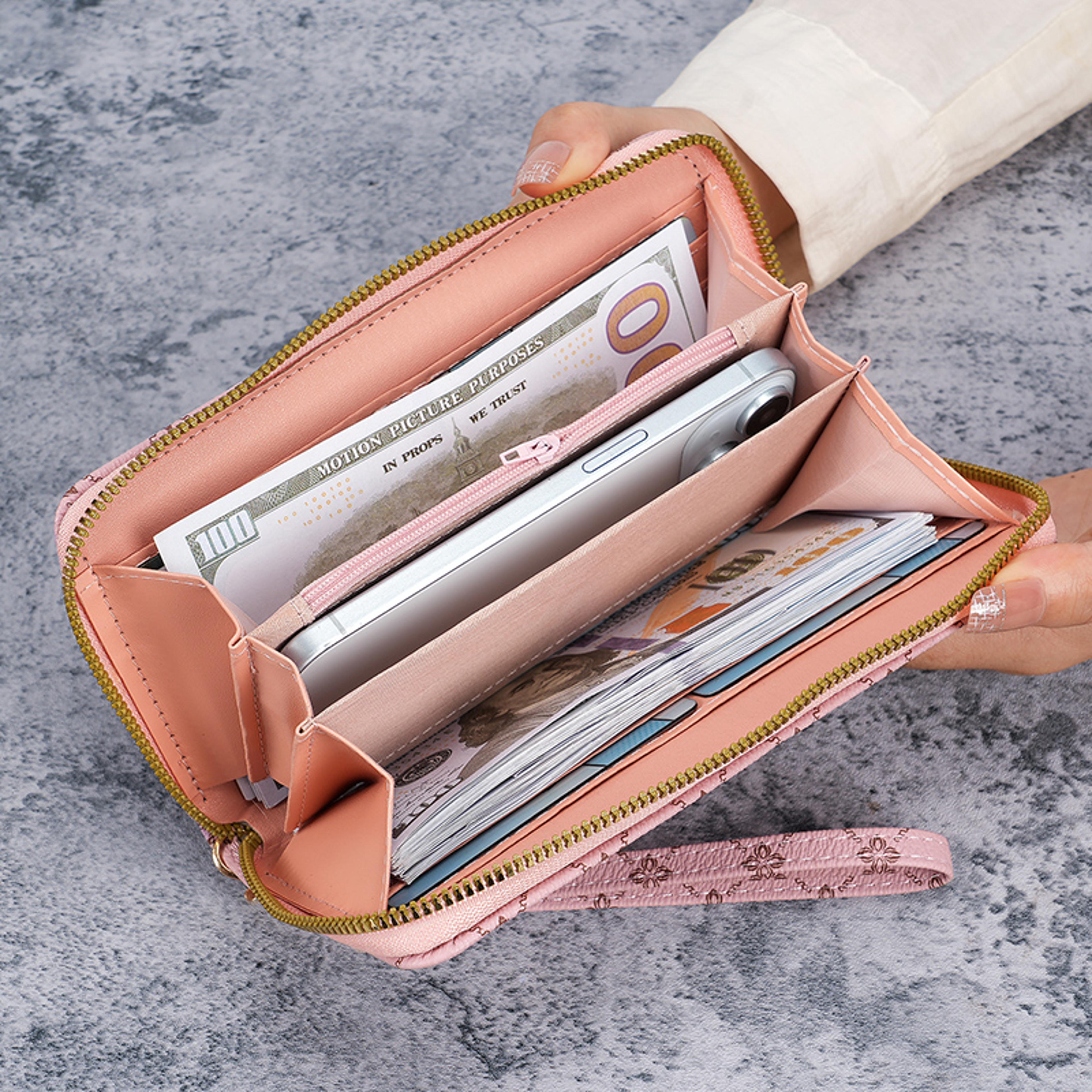 european & american trend large capacity multifunctional wallet clutch