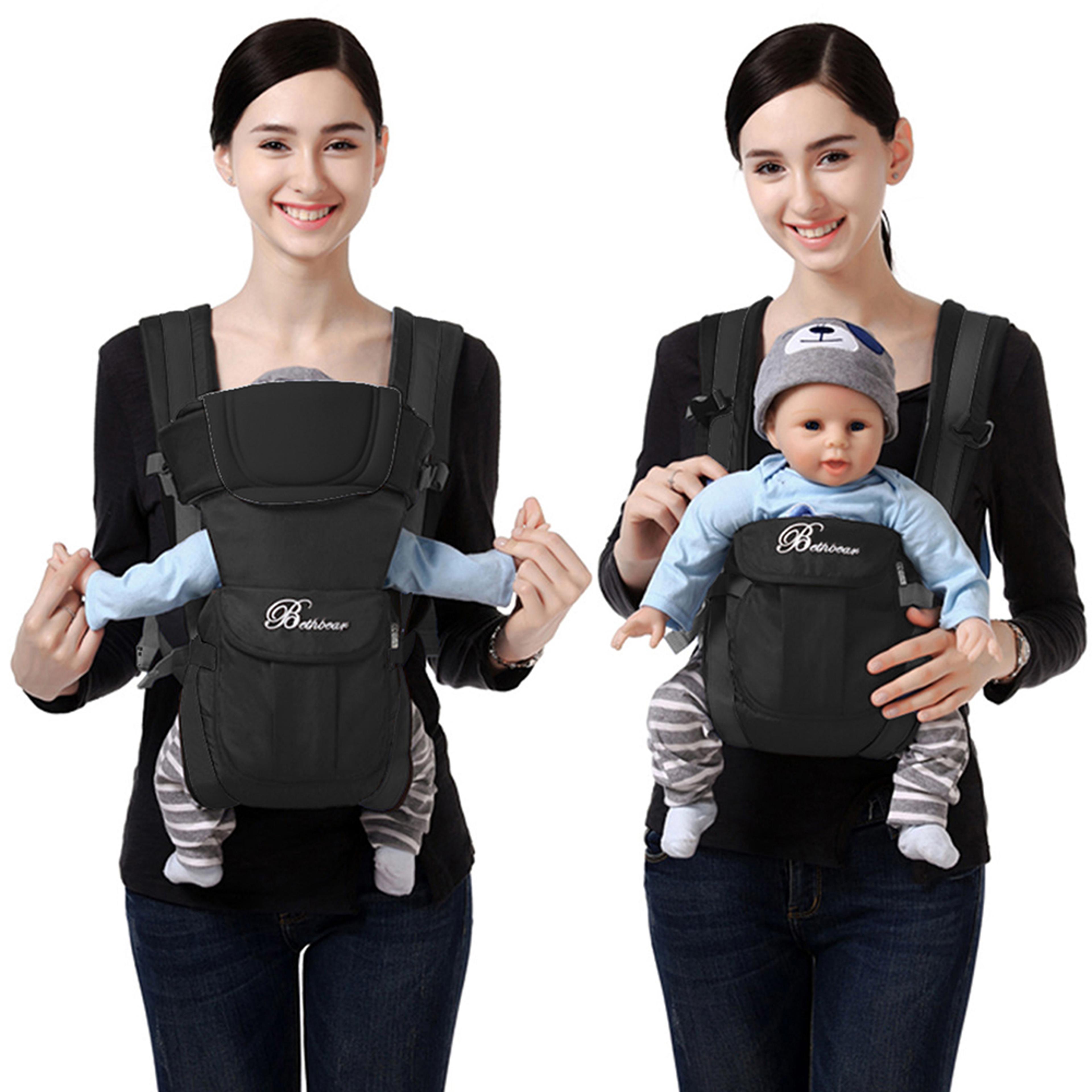 ergocomfort newborn to toddler adjustable baby sling & ergonomic baby carrier backpack