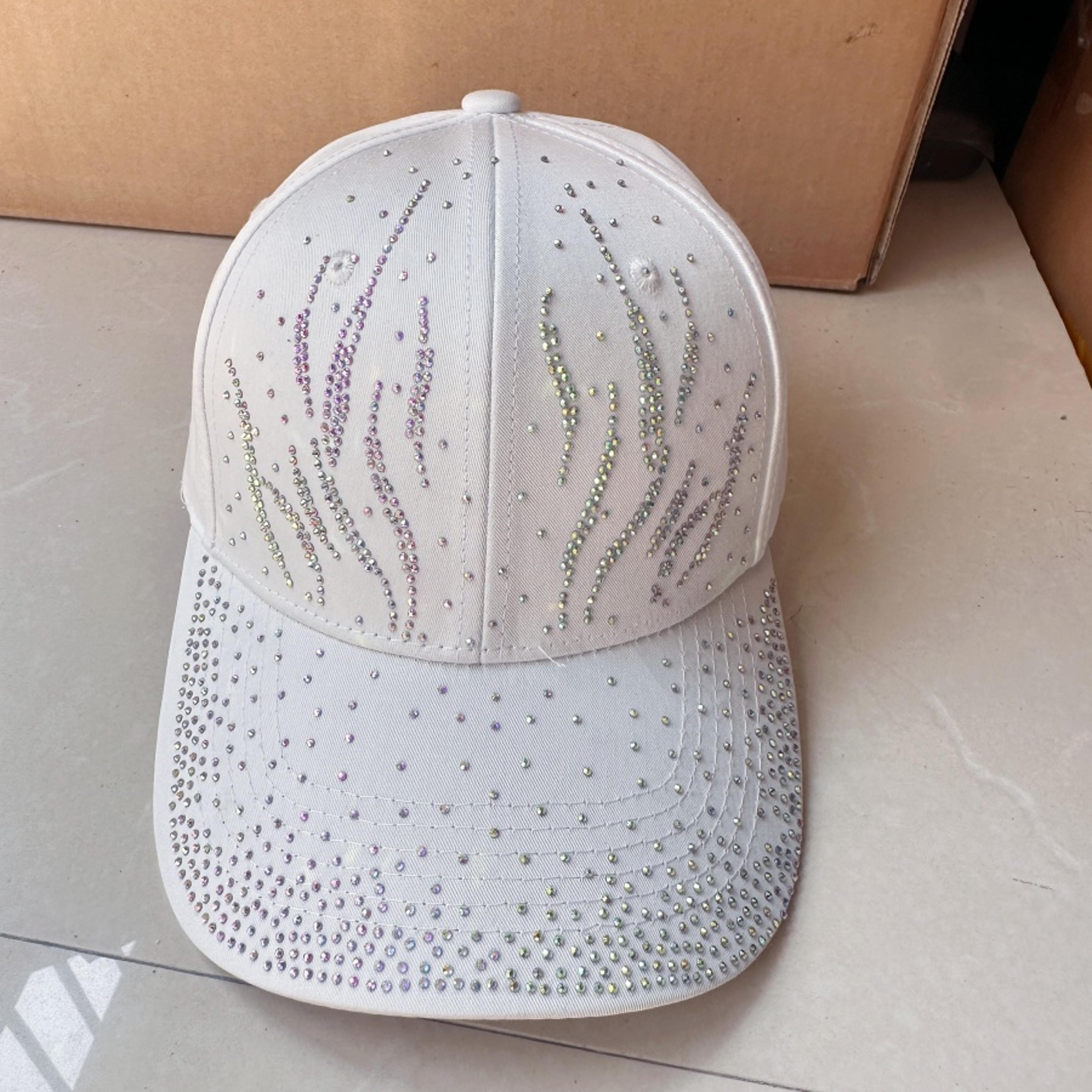 Luxury Rhinestone Baseball Cap Breathable Bling Sun Hat With Adjustable Fit For Fashion  Everyday W 6