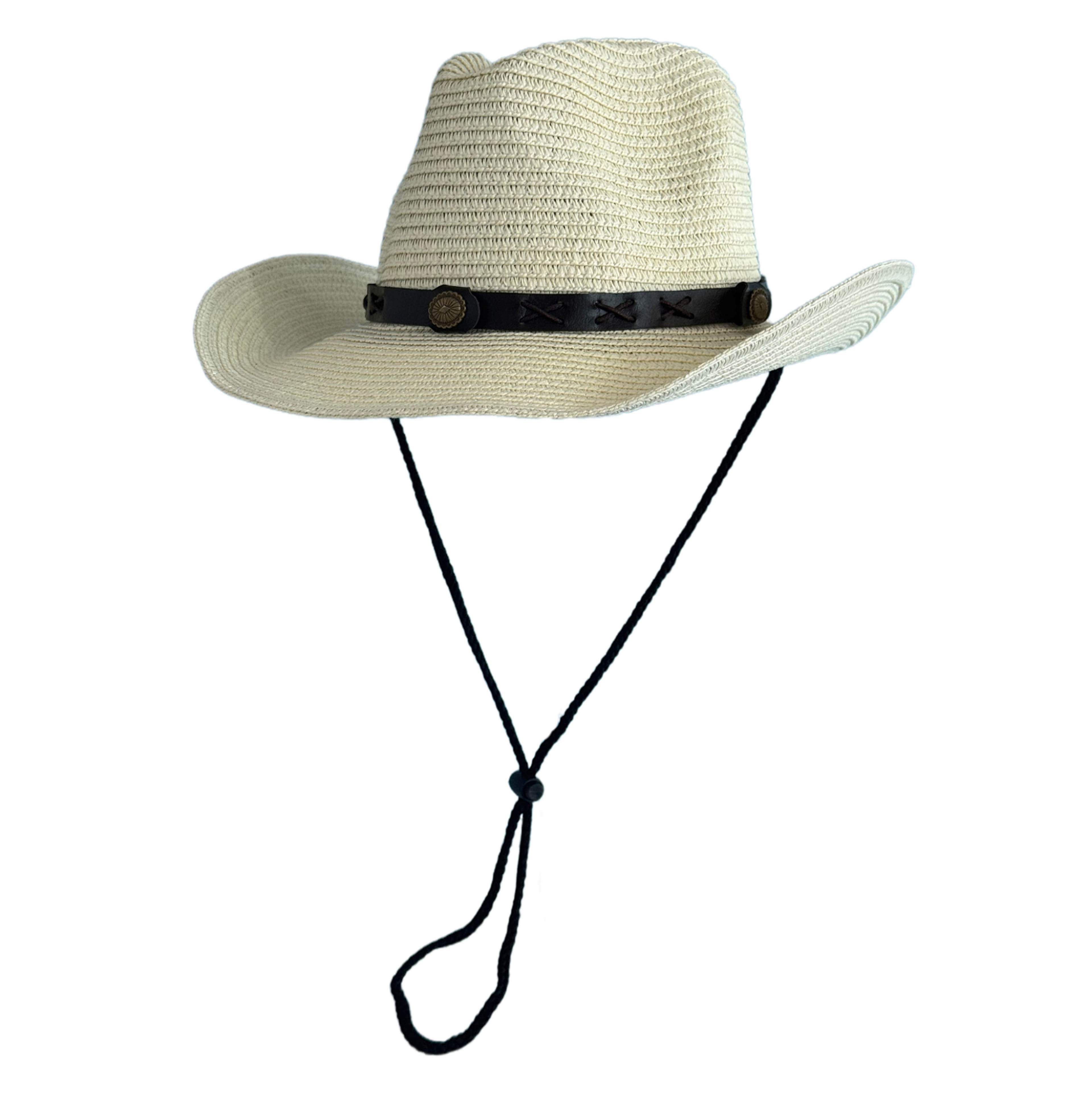 Premium Unisex Straw Cowboy Hat With Wide Brim UV Protection Stylish Western Beach Sun Hat 9
