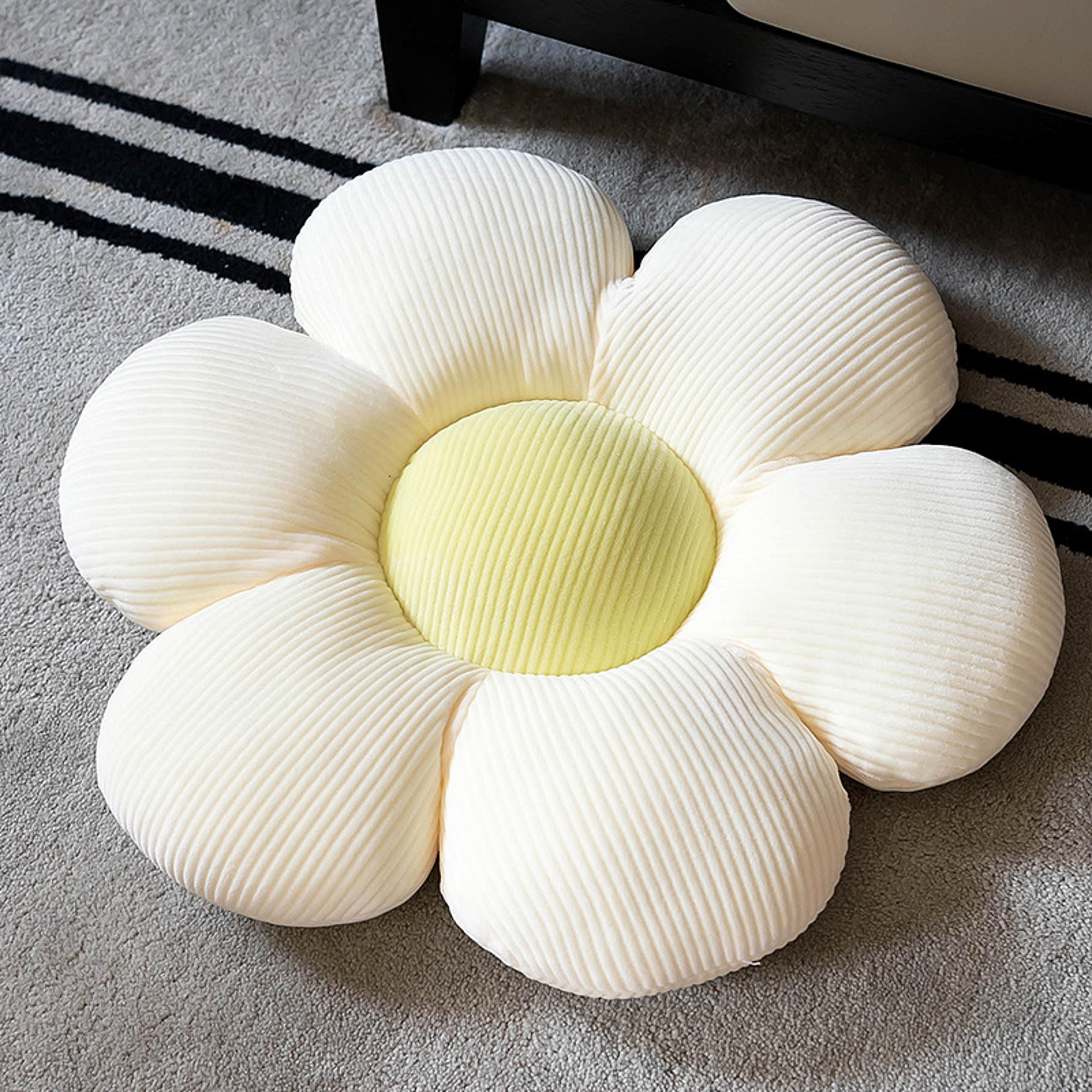 Plush Six Petal Flower Cushion For Kids Bedroom  Bay Window Seating 6