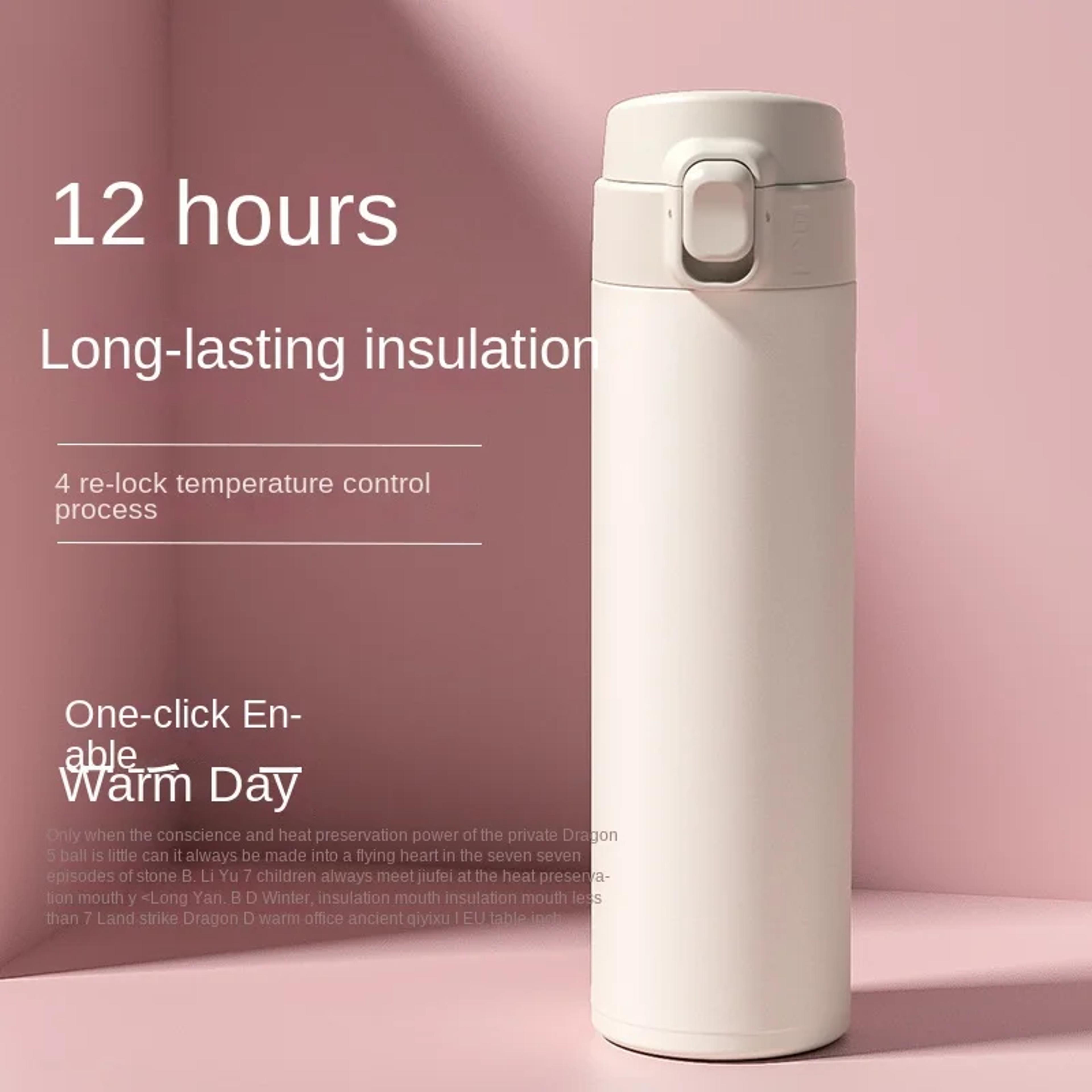 Premium Stainless Steel Thermos Water Bottle Keep Drinks Hot  Cold 2