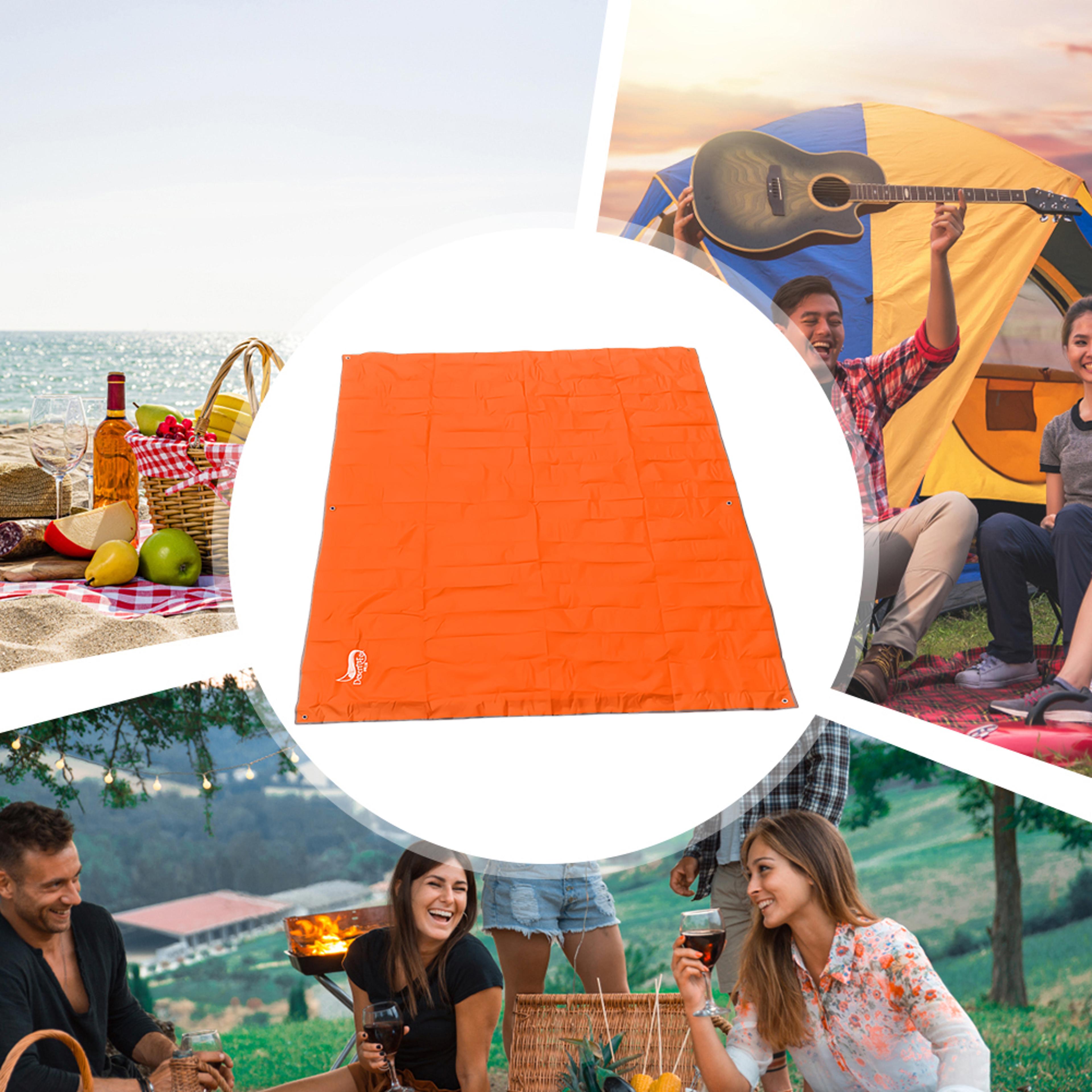 Ultralight Waterproof Tent Footprint  Camping Mat For Travel 2