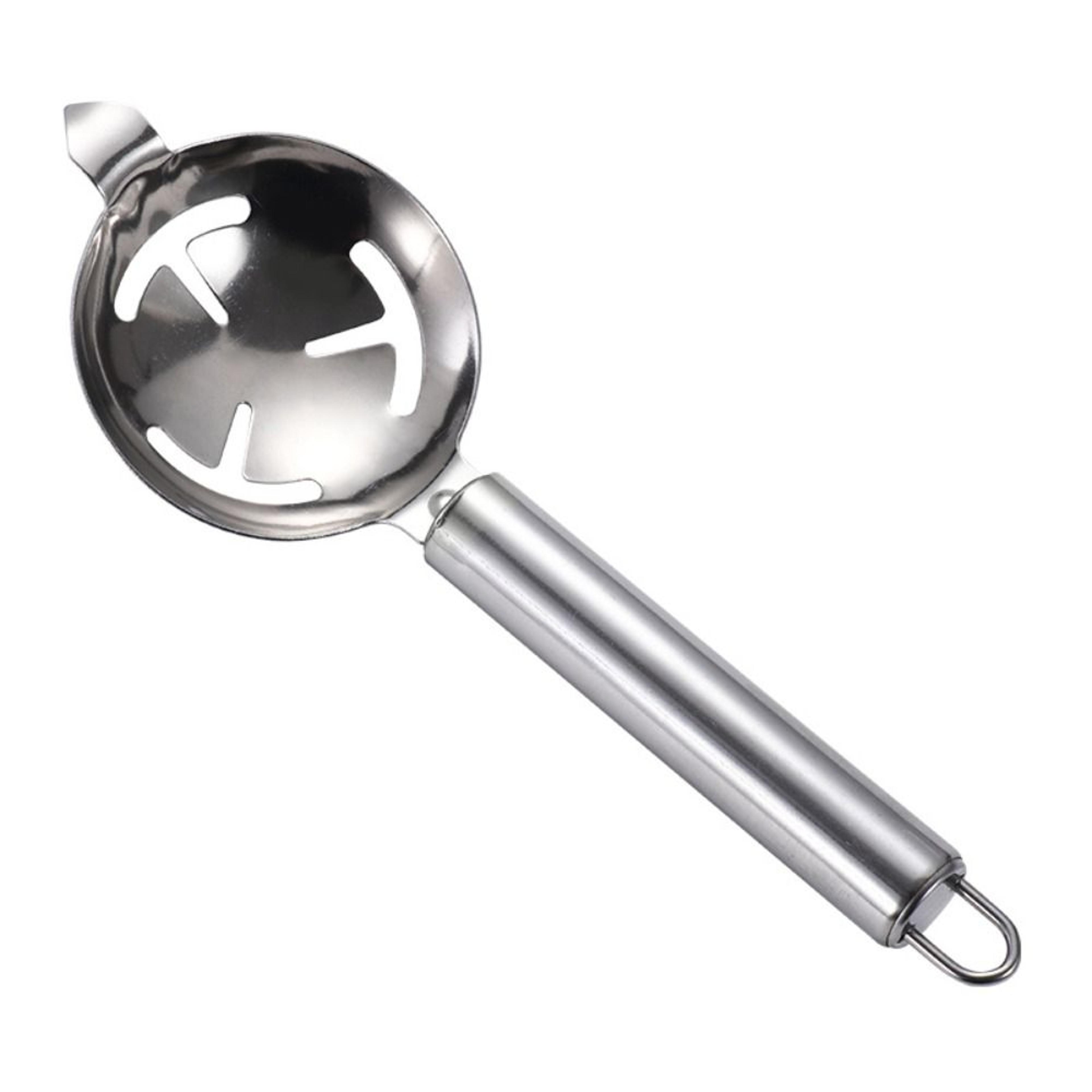 Professional Stainless Steel Egg Yolk Separator With Long Handle 5