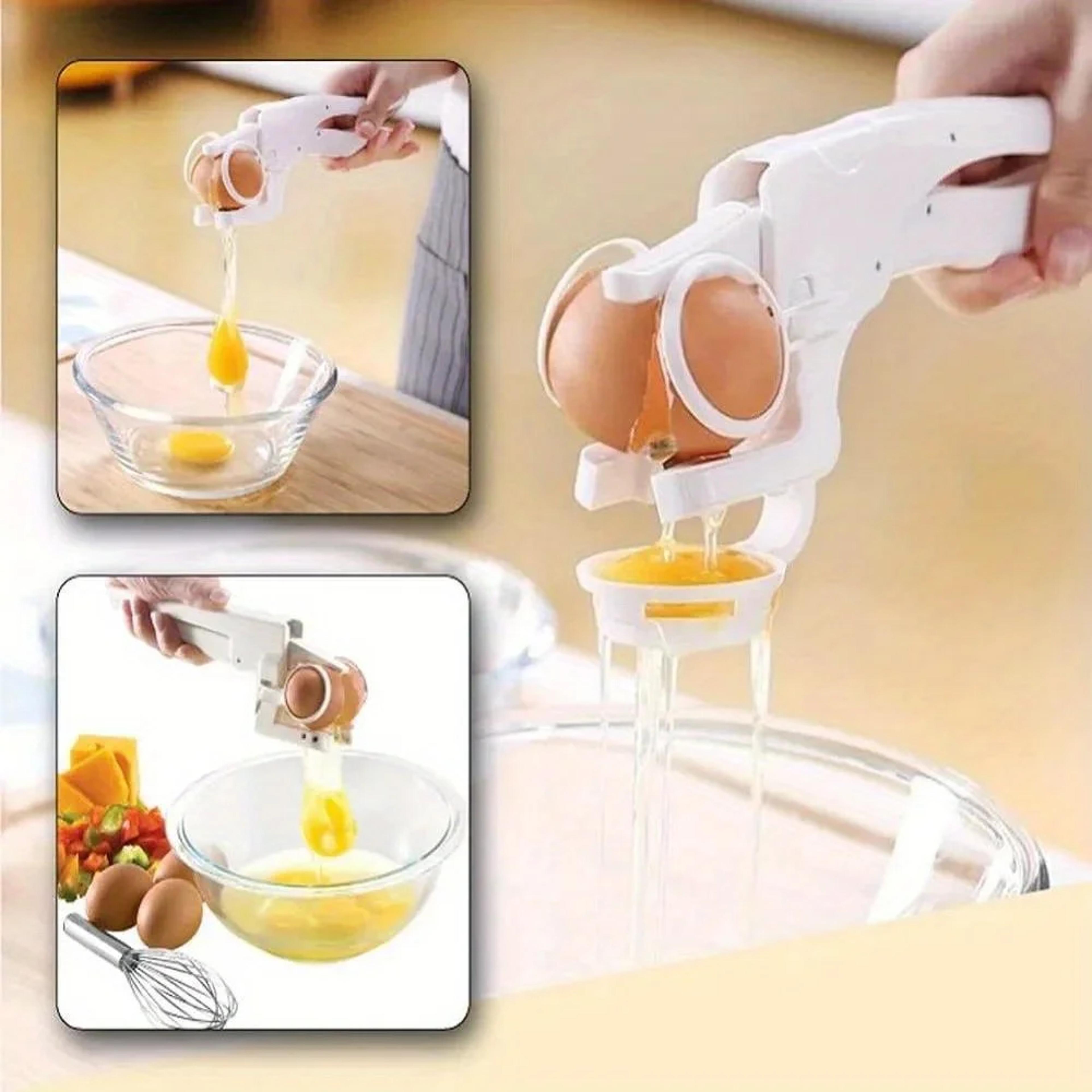 Stainless Steel Egg Cracker Tool And Shell Separator 4