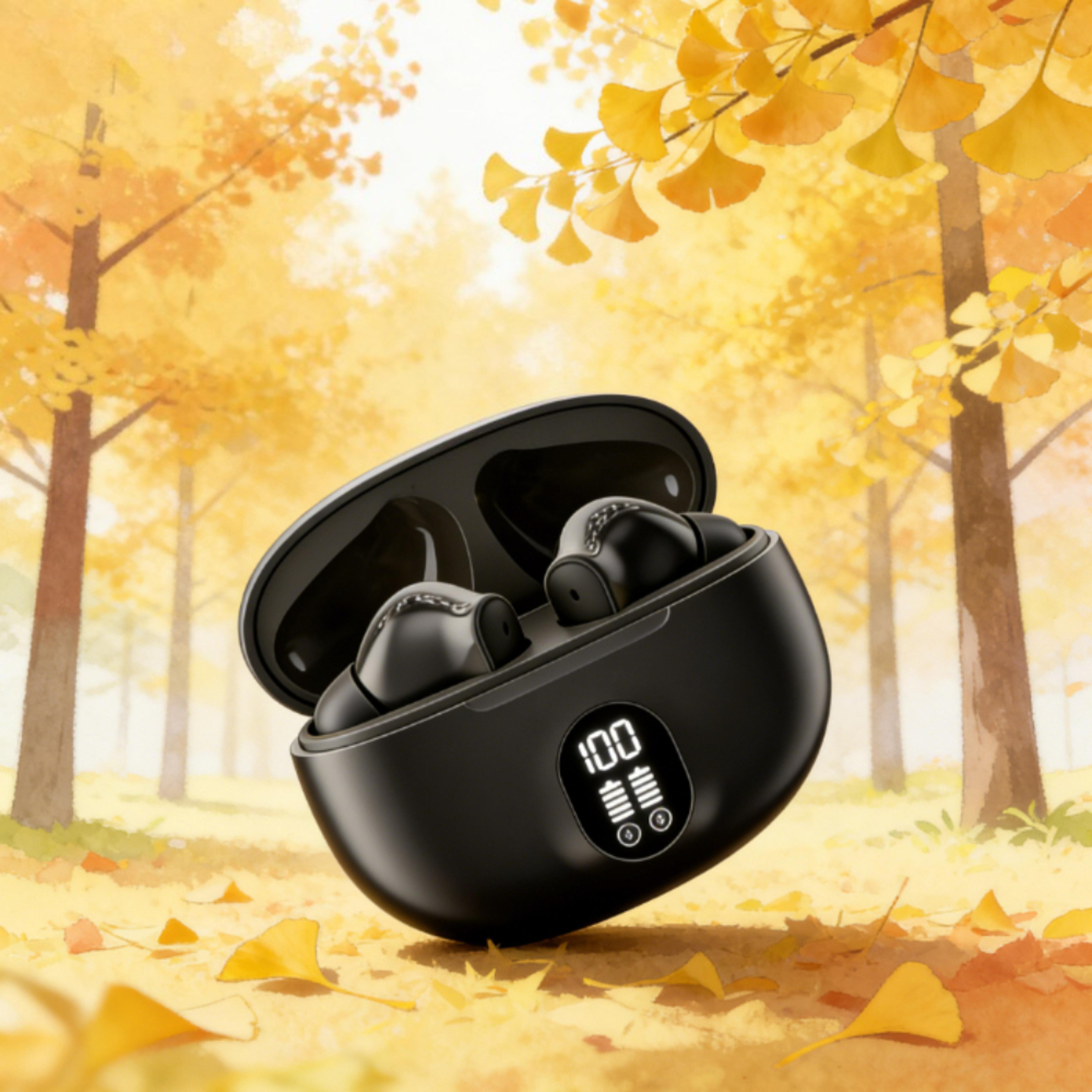 tws wireless bluetooth earbuds with mic and waterproof design