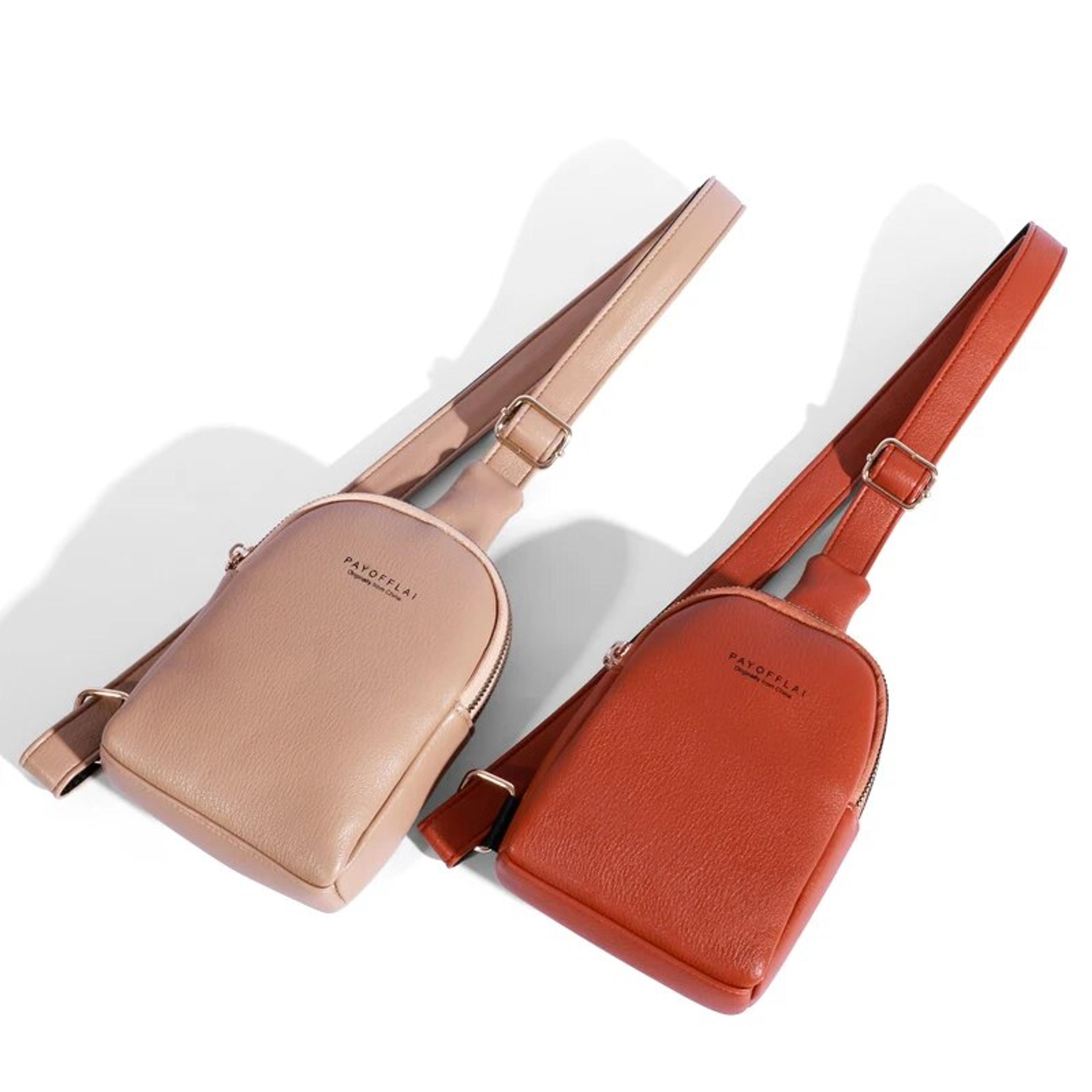 Fashionable Chest Bag For Women With Wide Shoulder Strap 4