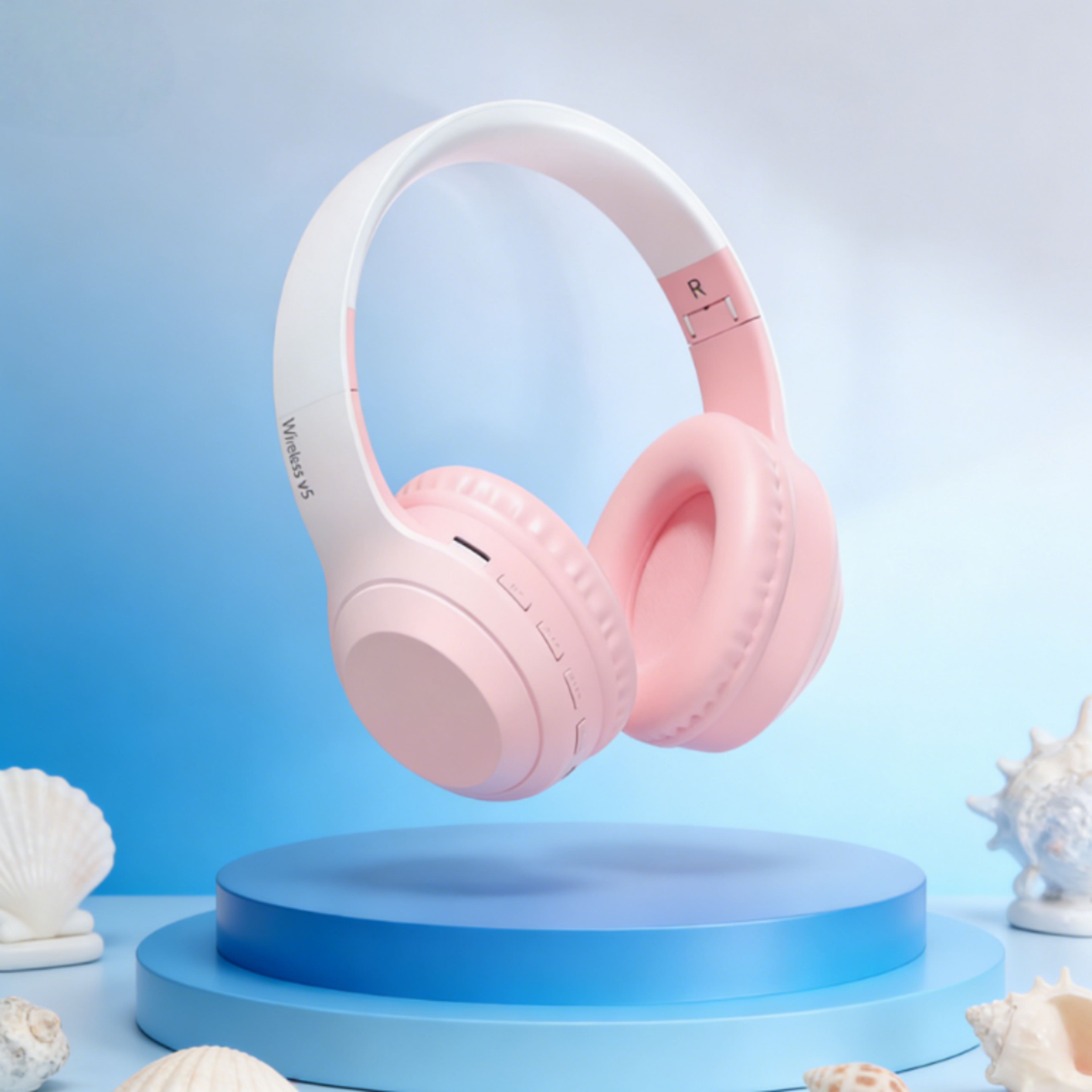 wireless noise cancelling gaming headphones with high fidelity surround sound
