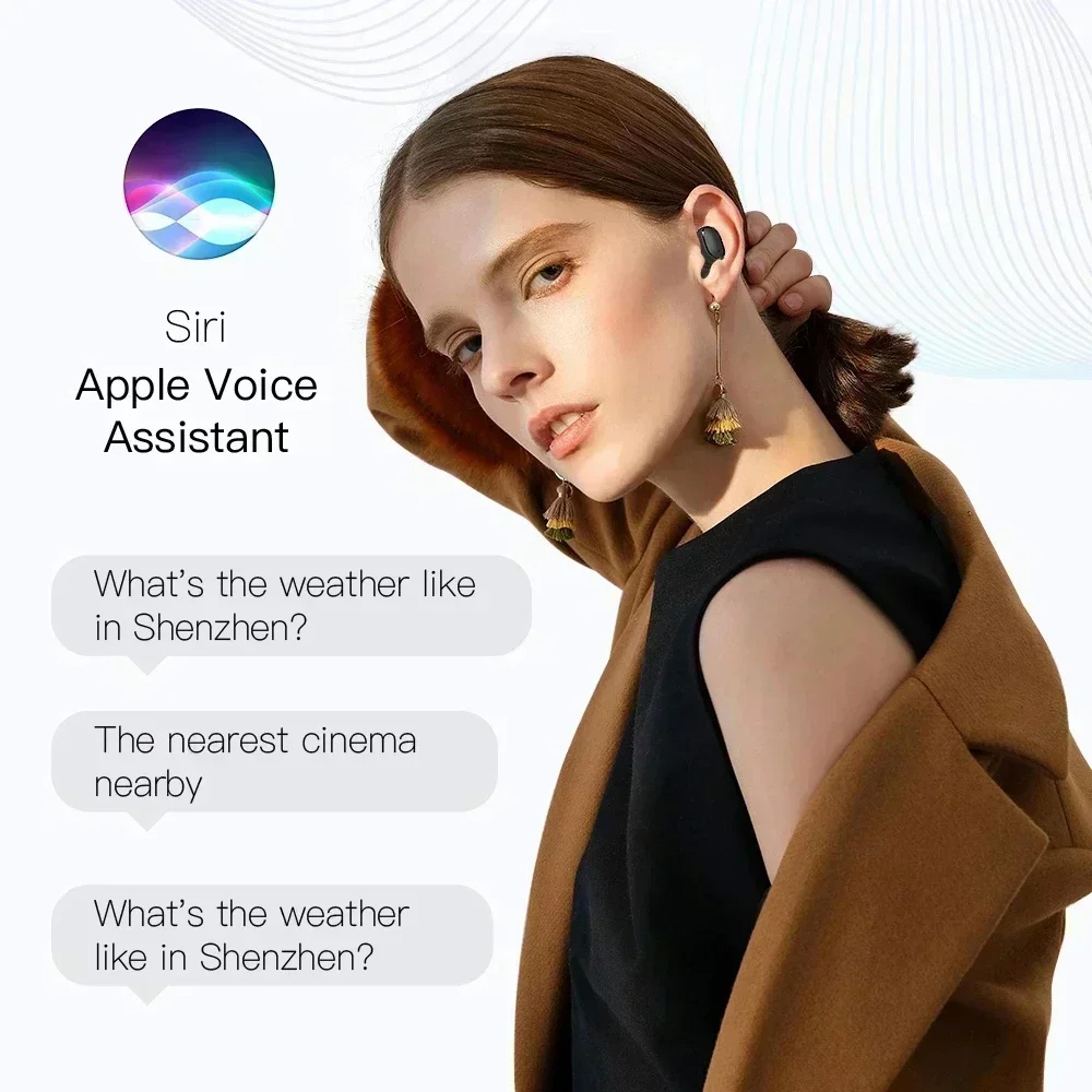 Premium Wireless Bluetooth Earphones With Noise Cancelling Mic 4