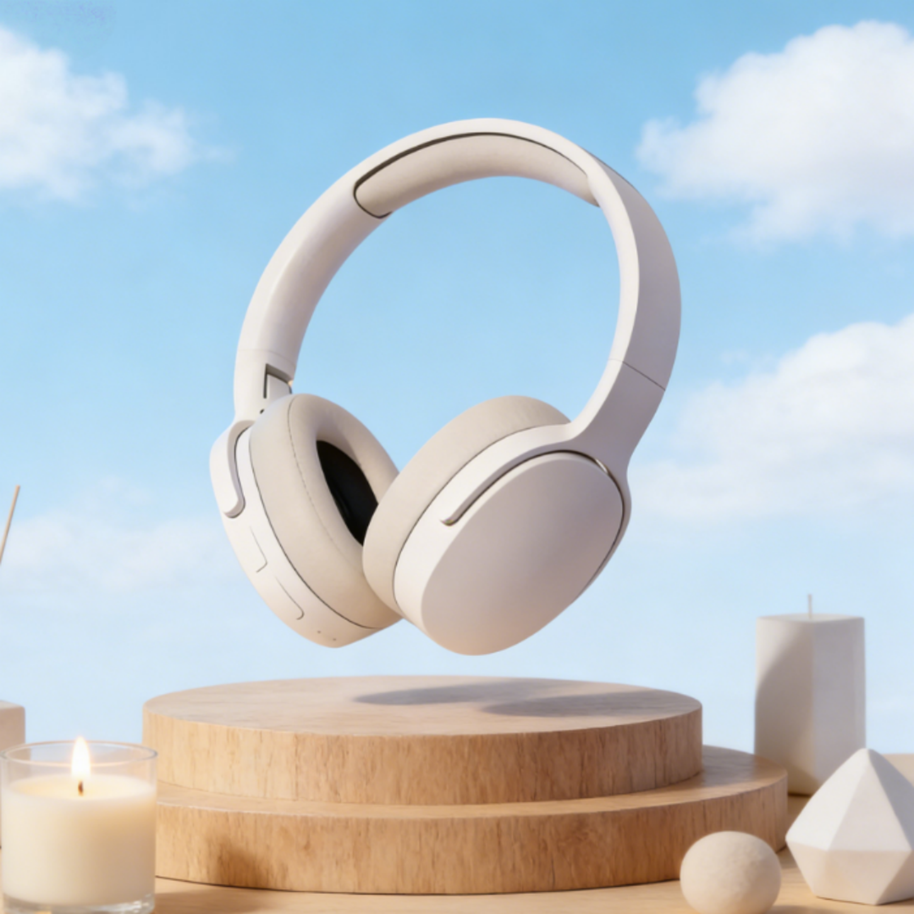 premium bluetooth wireless headphones deep bass hifi stereo long battery life