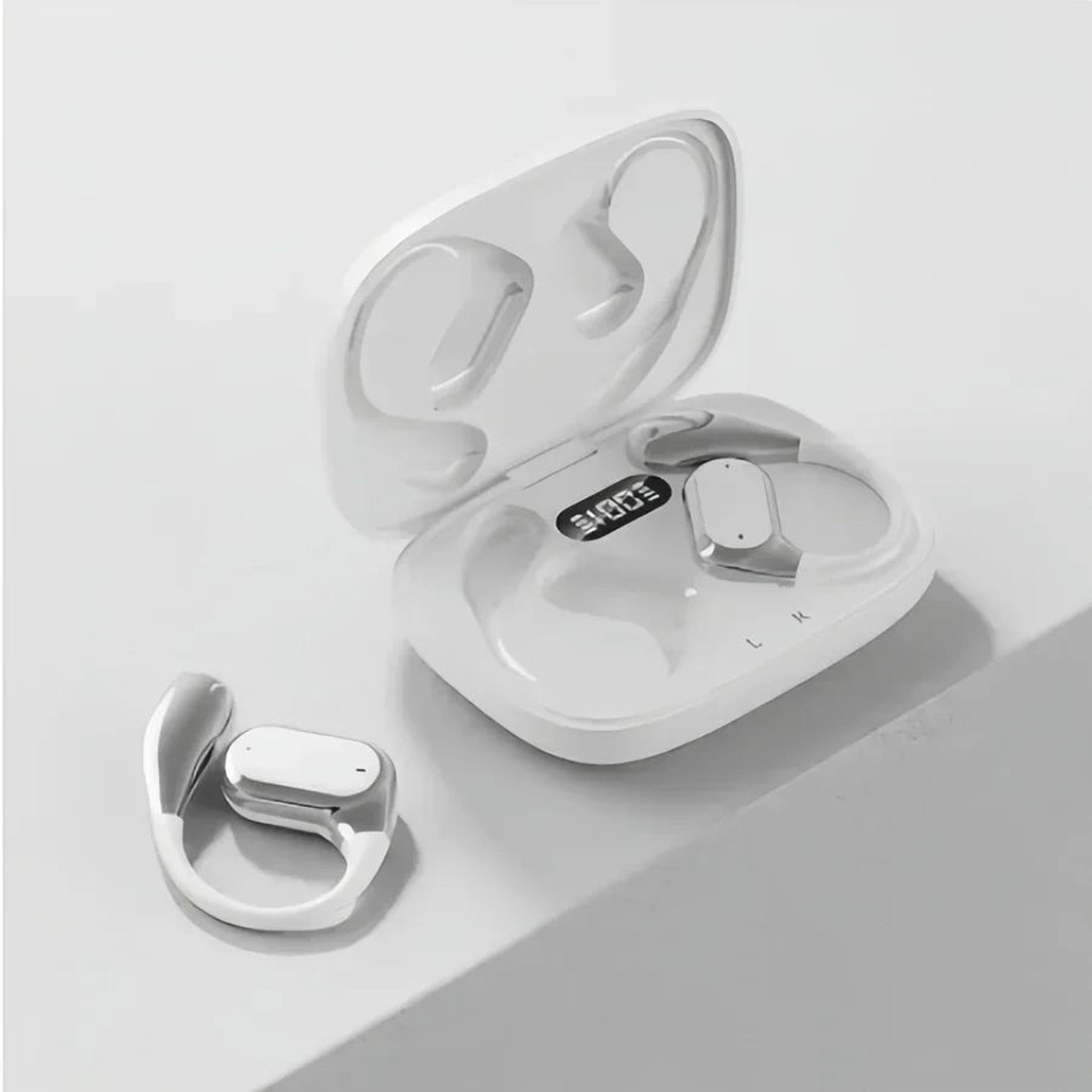Sports Wireless Earbuds With Silicone Ear Hook Bluetooth Headphones  ENC Noise Reduction 9