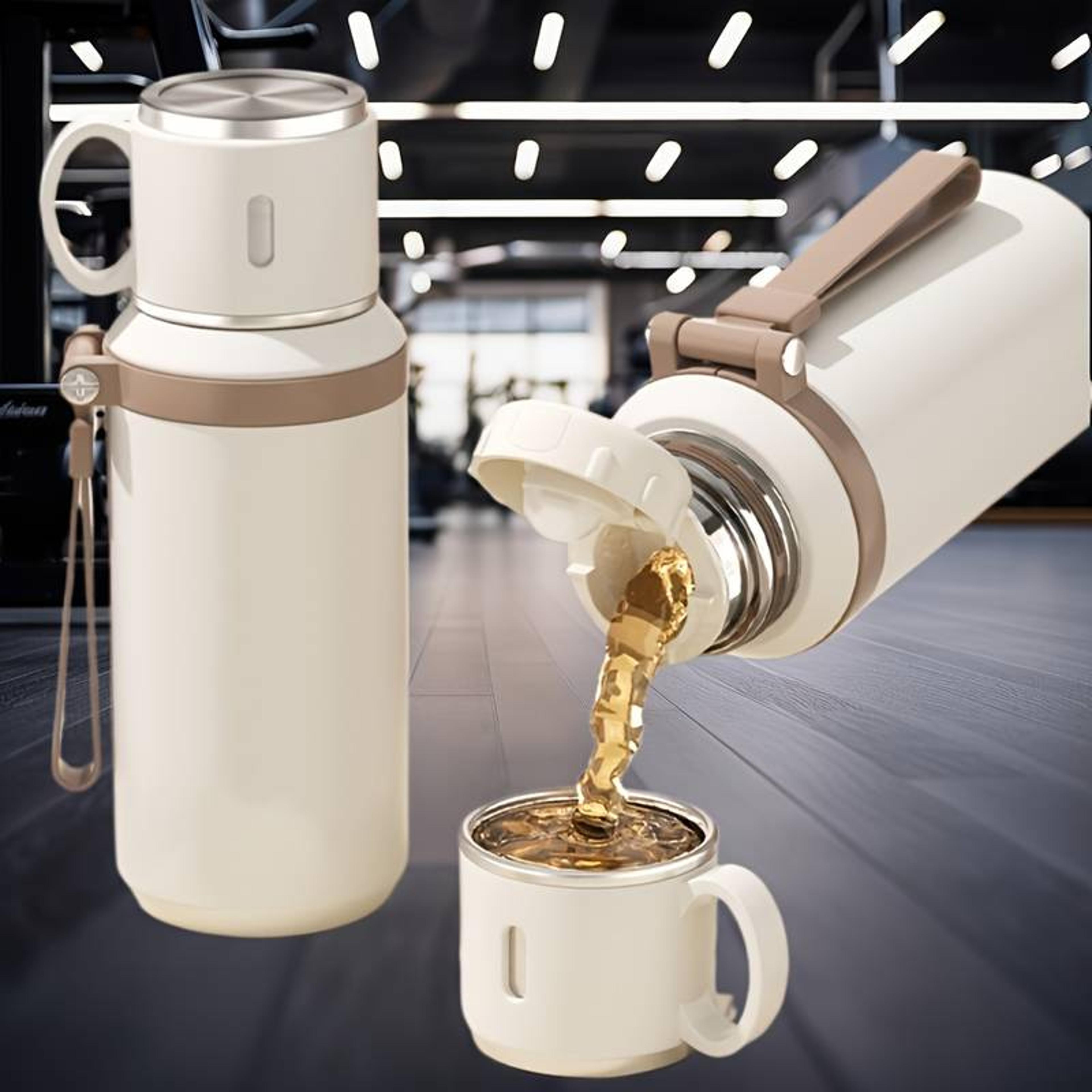 stainless steel coffee cup travel thermal mug leak proof thermos bottle