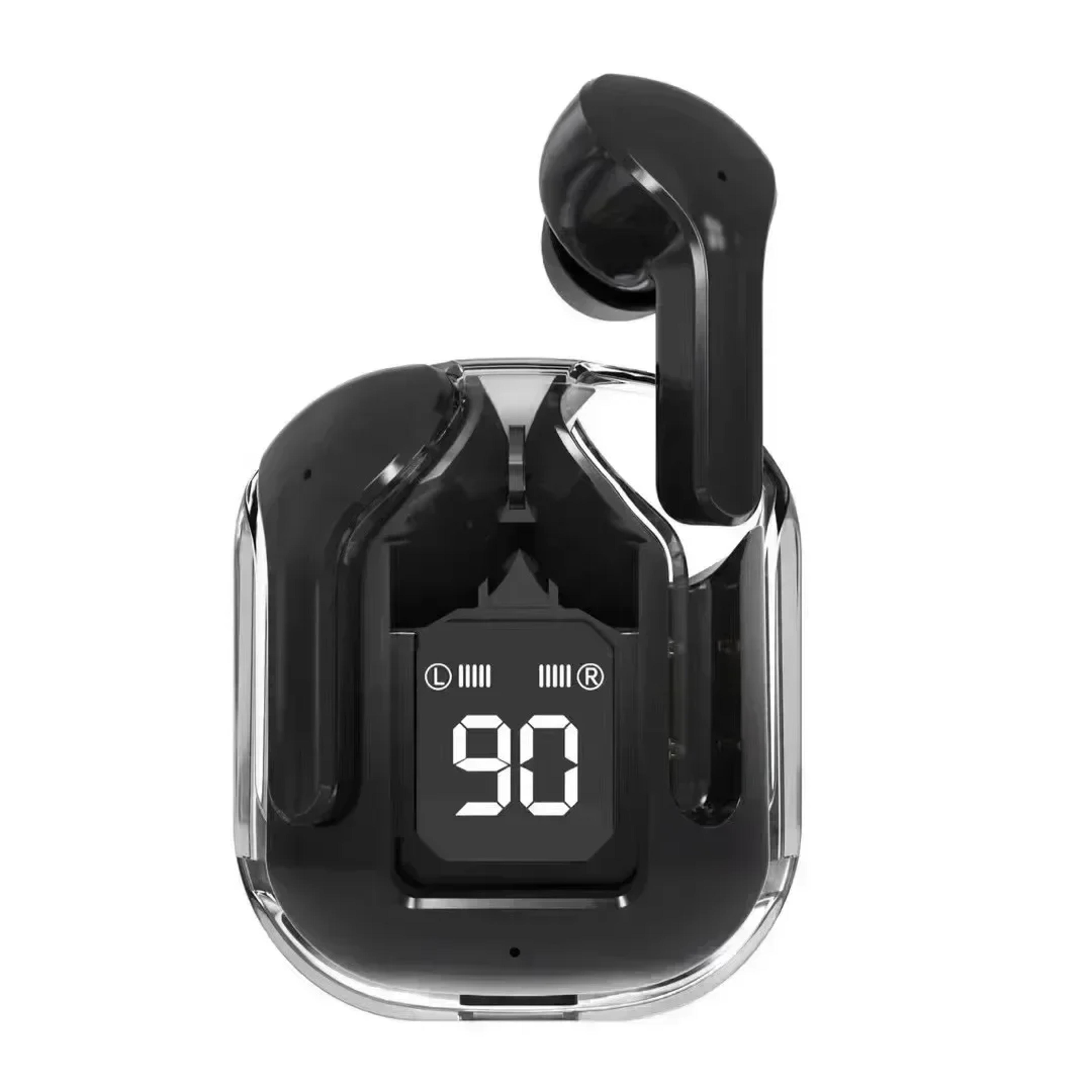 Crystal Clear Sound Transparent Wireless Bluetooth Earbuds 5