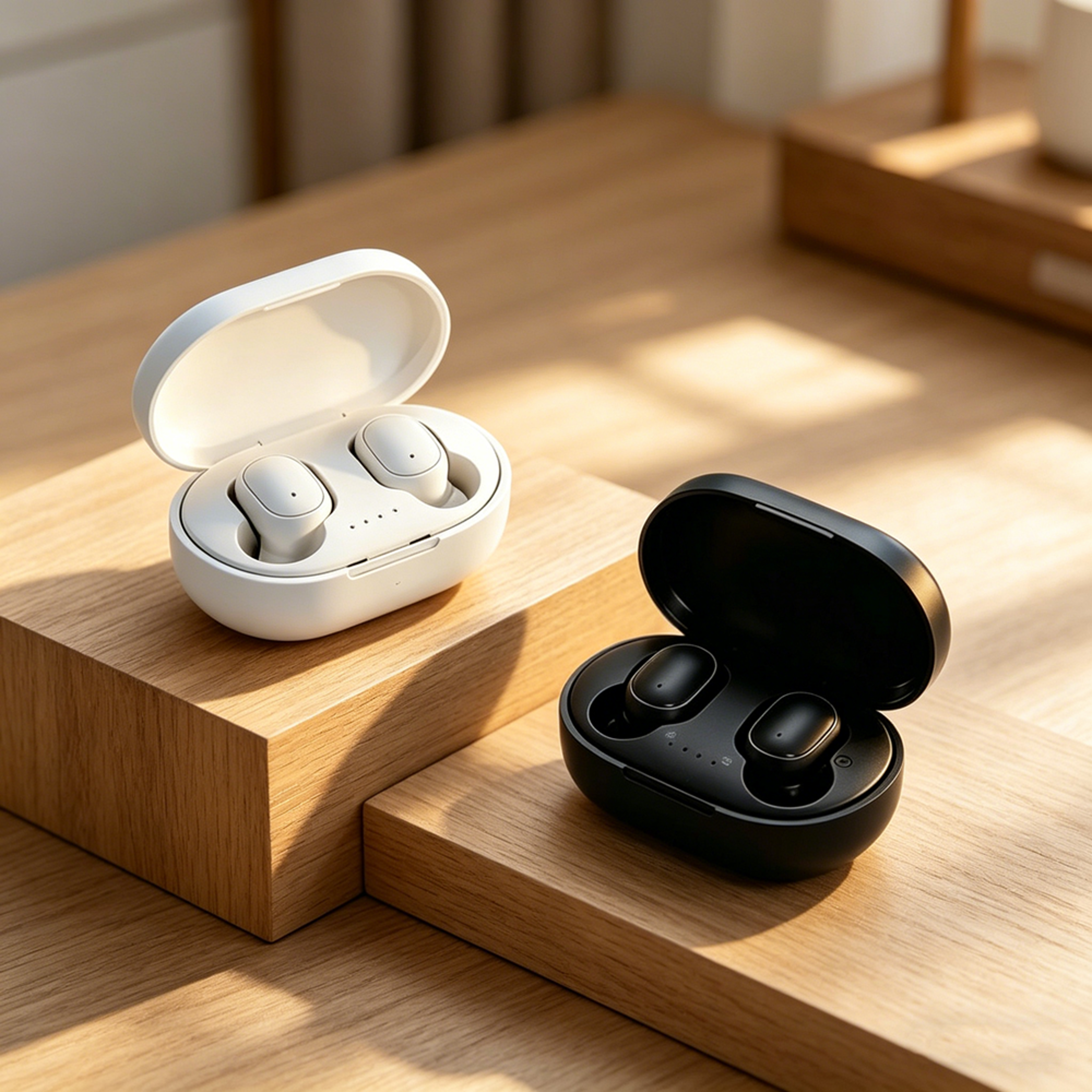 tws wireless bluetooth headphones waterproof sports earbuds with hd microphone