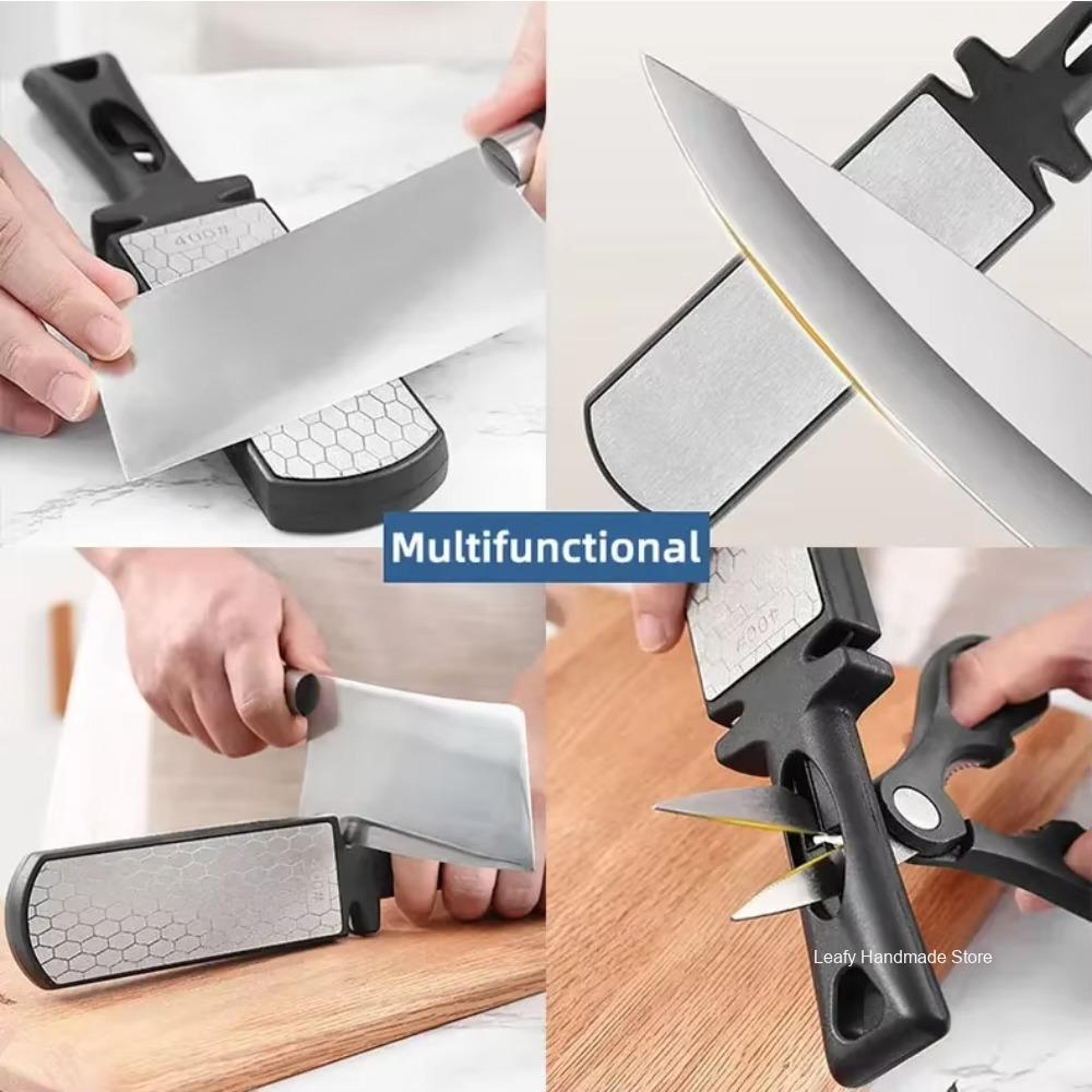 Premium Kitchen Diamond Whetstone Knife Sharpener Double Sided Knife Sharpening Stone For Ceramic   3