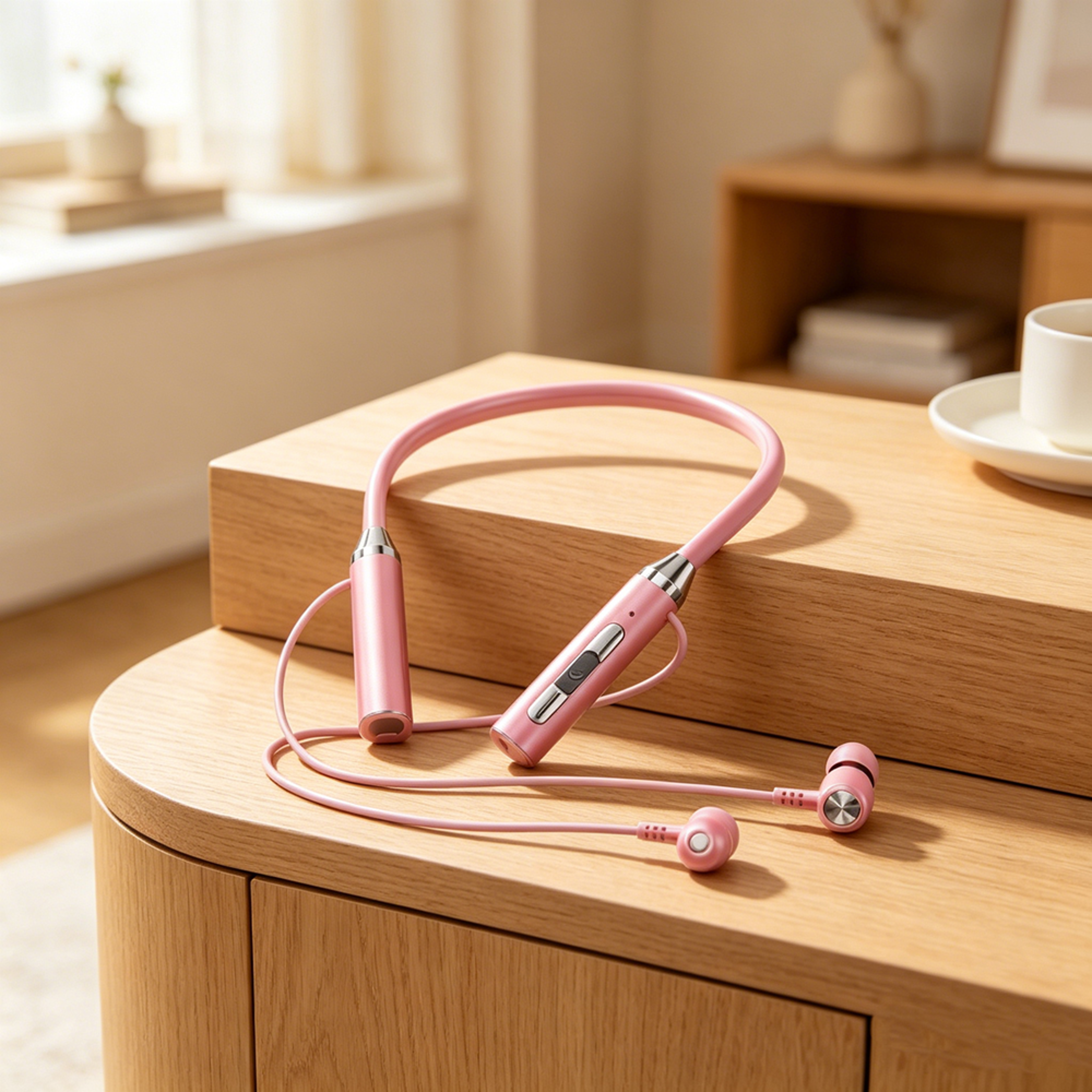 wireless bluetooth neckband earbuds magnetic sport waterproof headphones