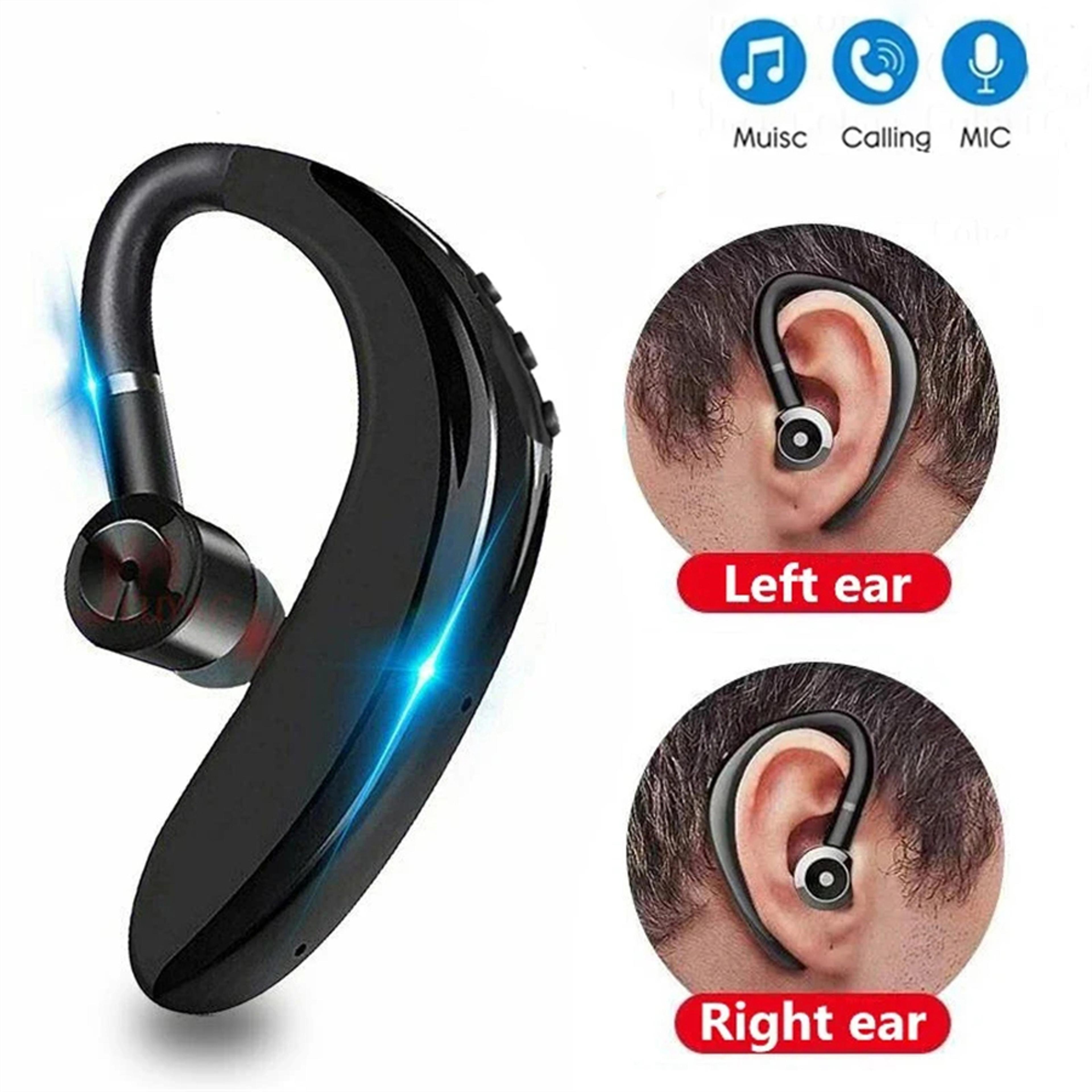 Long Lasting Wireless Bluetooth Headset Single Ear Business Earphone 0