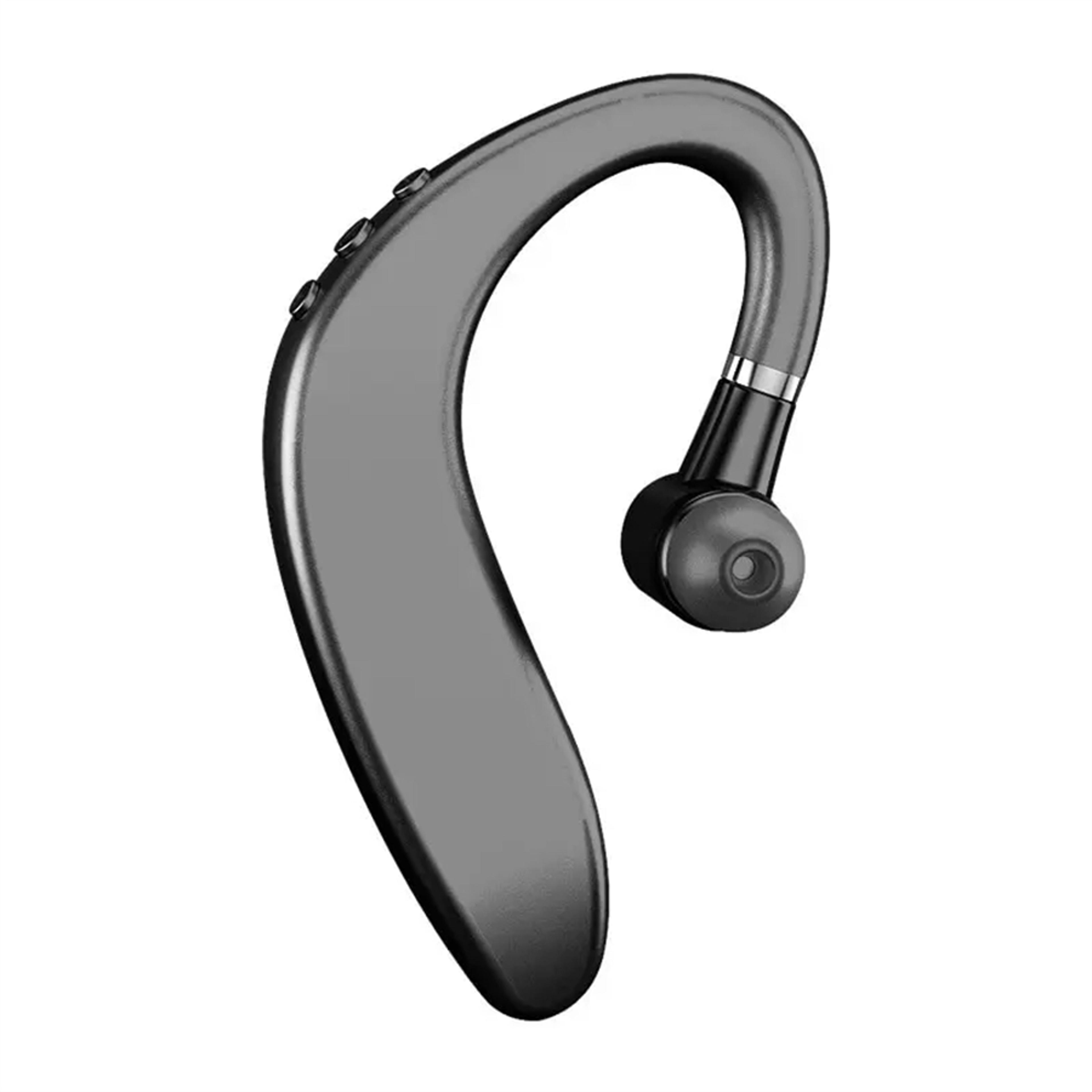 Long Lasting Wireless Bluetooth Headset Single Ear Business Earphone 5