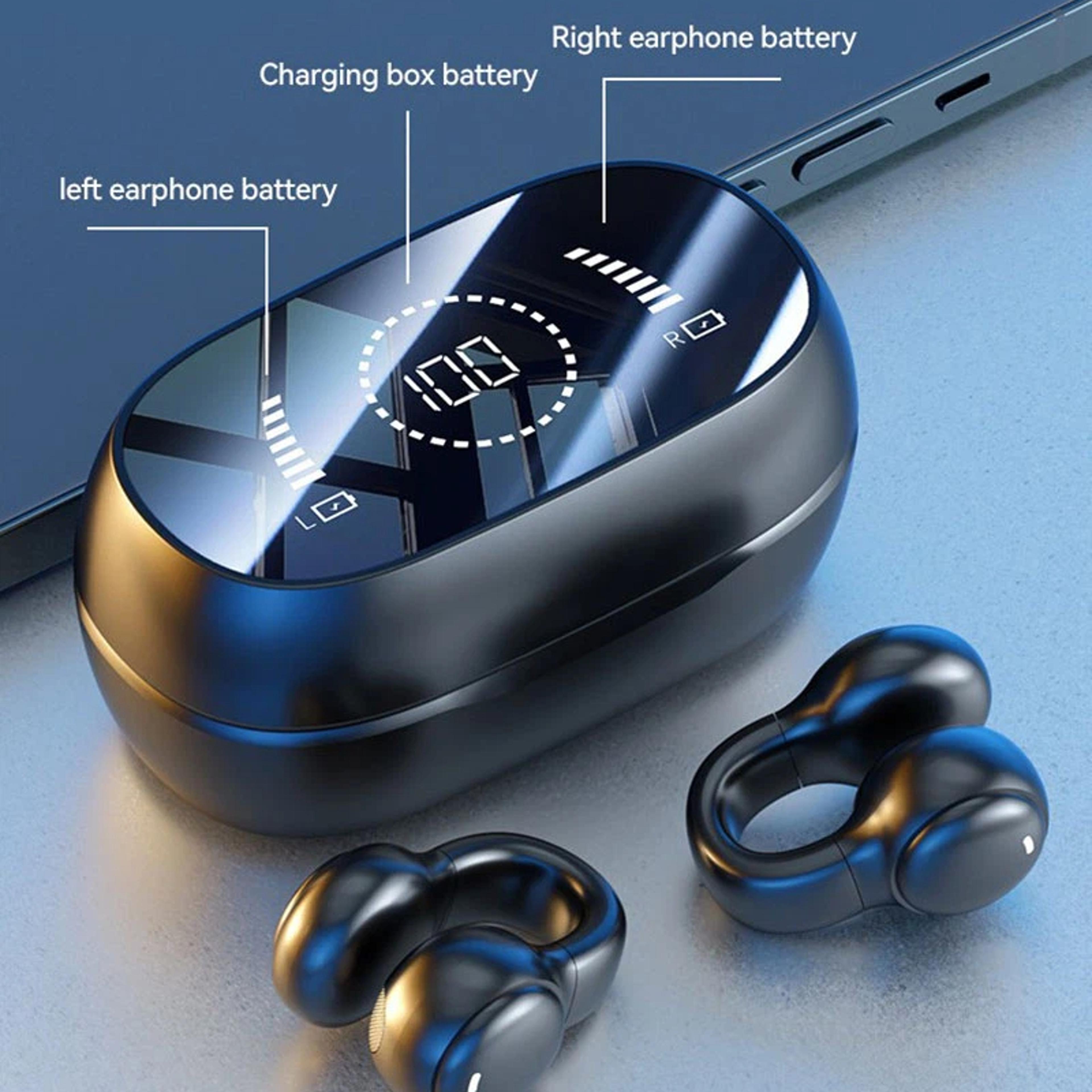True Wireless Bluetooth Earbuds With Charging Case  Noise Reduction 0