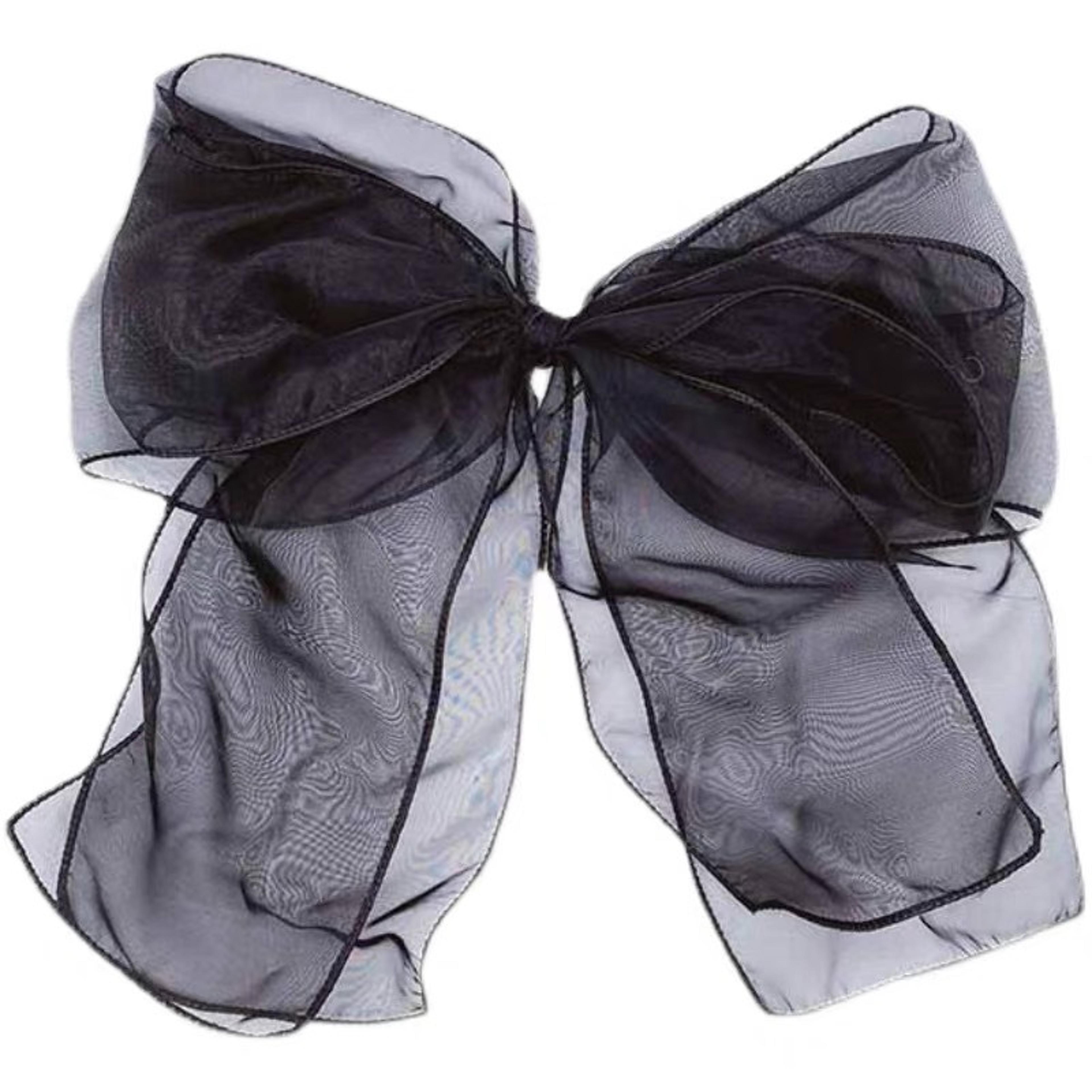 Elegant Double Layer Organza Bow Hairpin For Women  Girls Sweet Spring Hair Clip 2