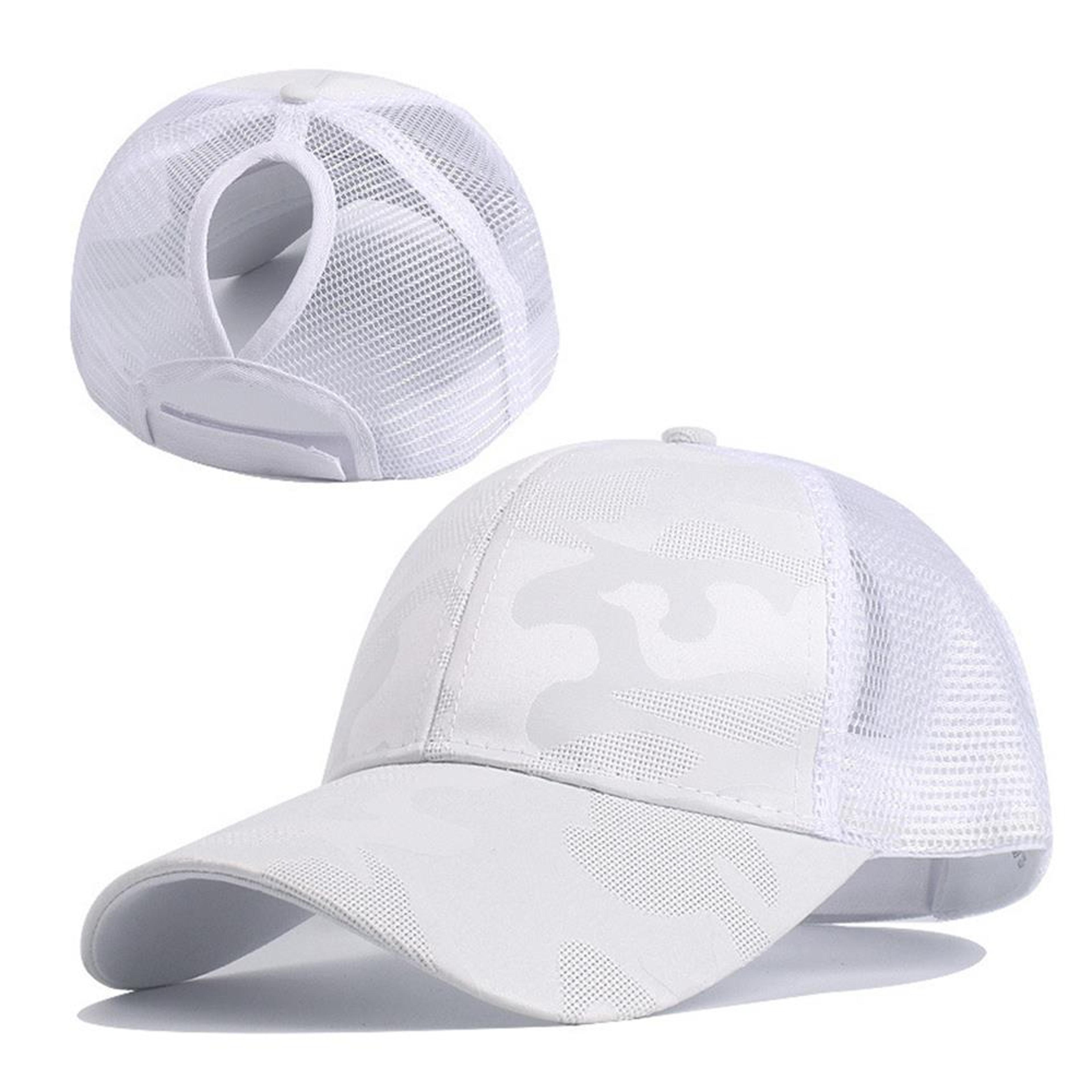 Breathable Mesh Ponytail Baseball Cap Quick Drying Adjustable Summer Sun Hat 8