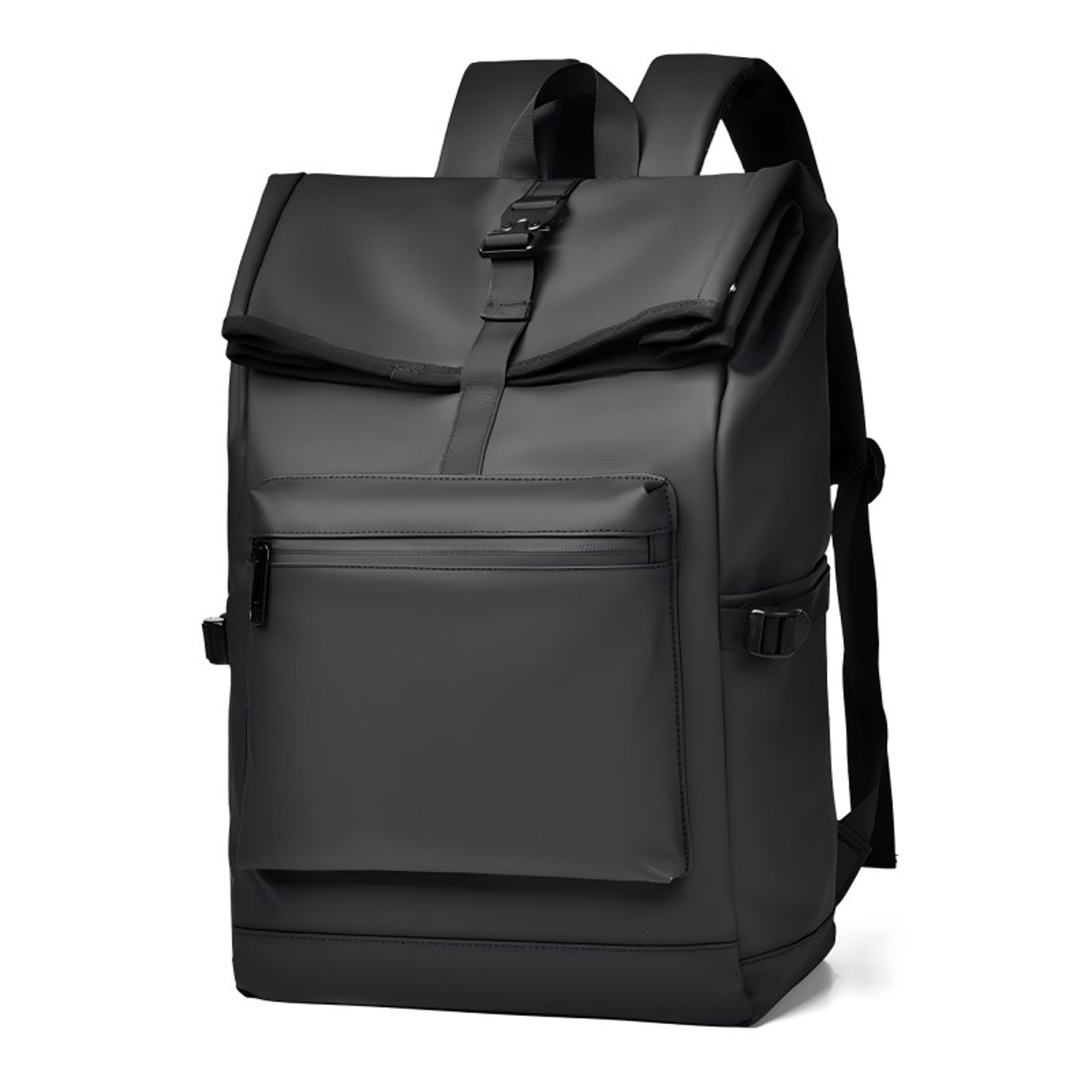 Large Capacity Black Travel Backpack With Multiple Compartments 6