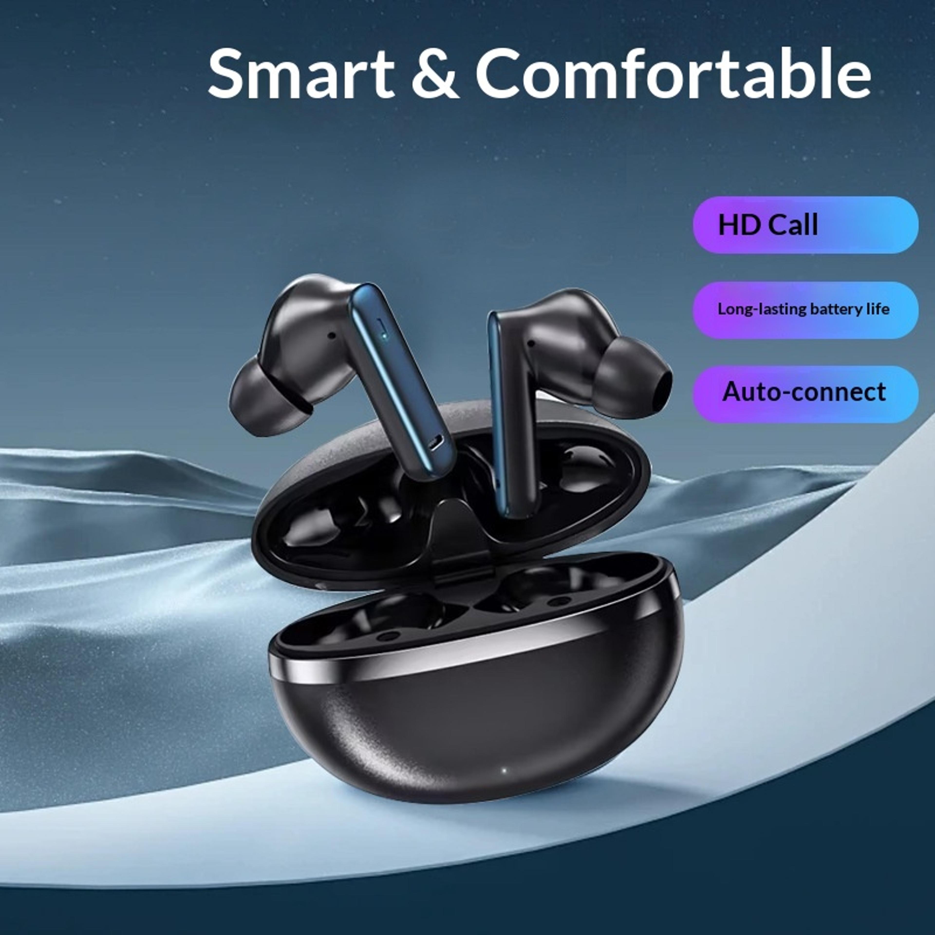 Wireless Bluetooth Earbuds With ENC Mic And Fast Charging For Sport 4