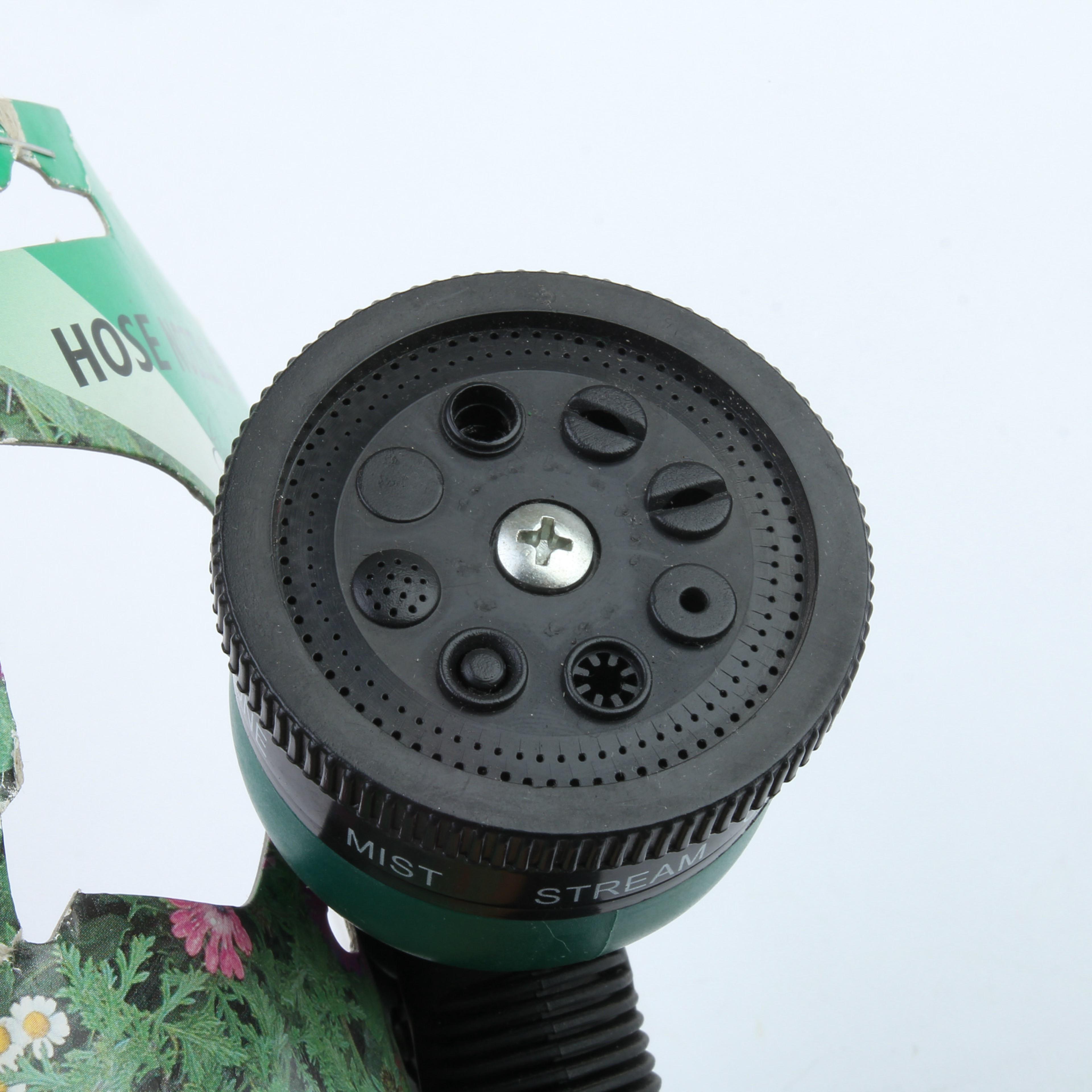 garden hose nozzle water sprayer for car washing lawn care and yard cleaning