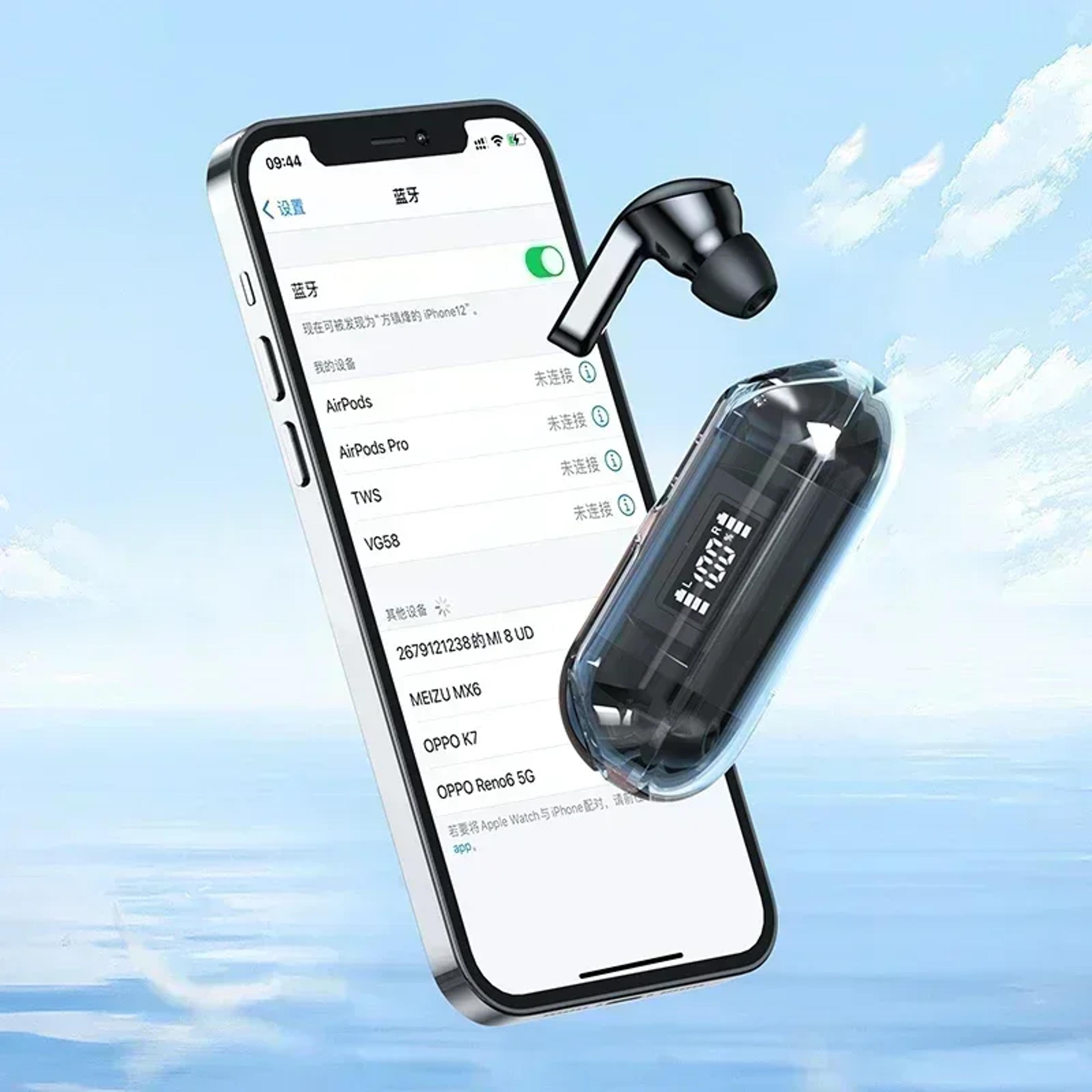 Wireless TWS Earbuds Bluetooth Waterproof Noise Cancelling Headphones 2