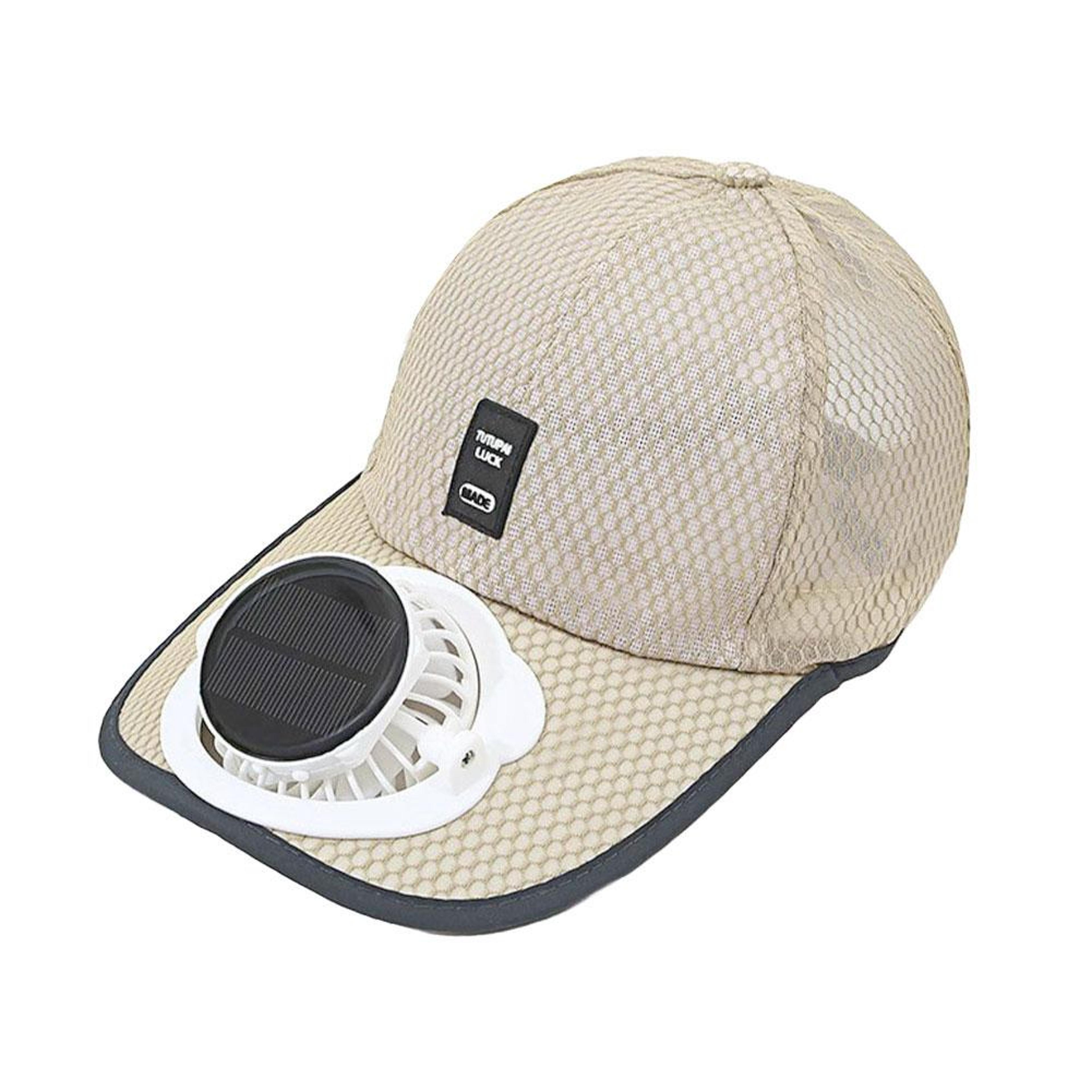 Solar Fan Sun Hat With USB Rechargeable Cooling Fan For Outdoor Sun Protection 8