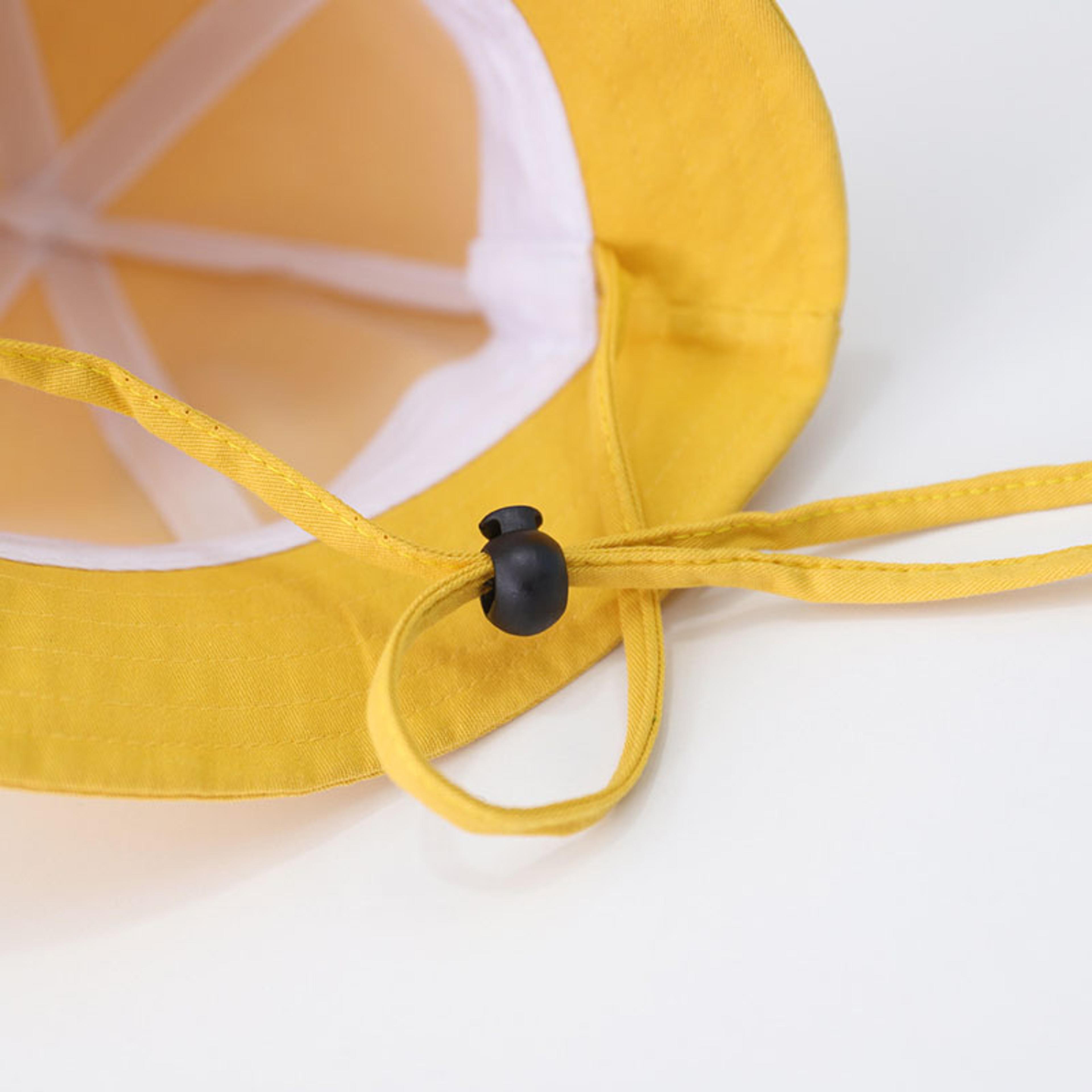 Cute Sprout Baby Bucket Hat With Drawstring For Boys And Girls 3