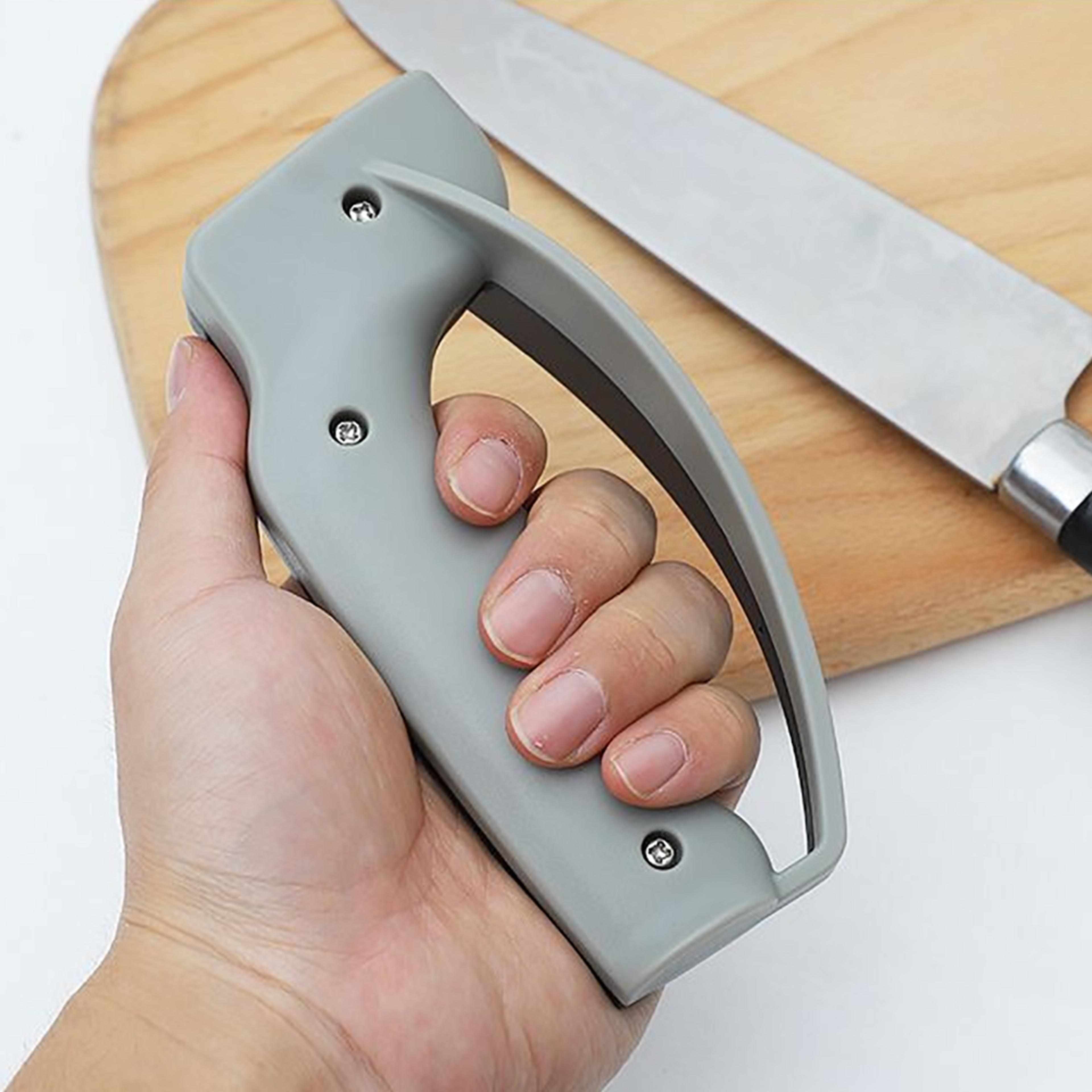 QuickEdge Manual Knife Sharpener For Kitchen Knives And Blade Sharpening 3