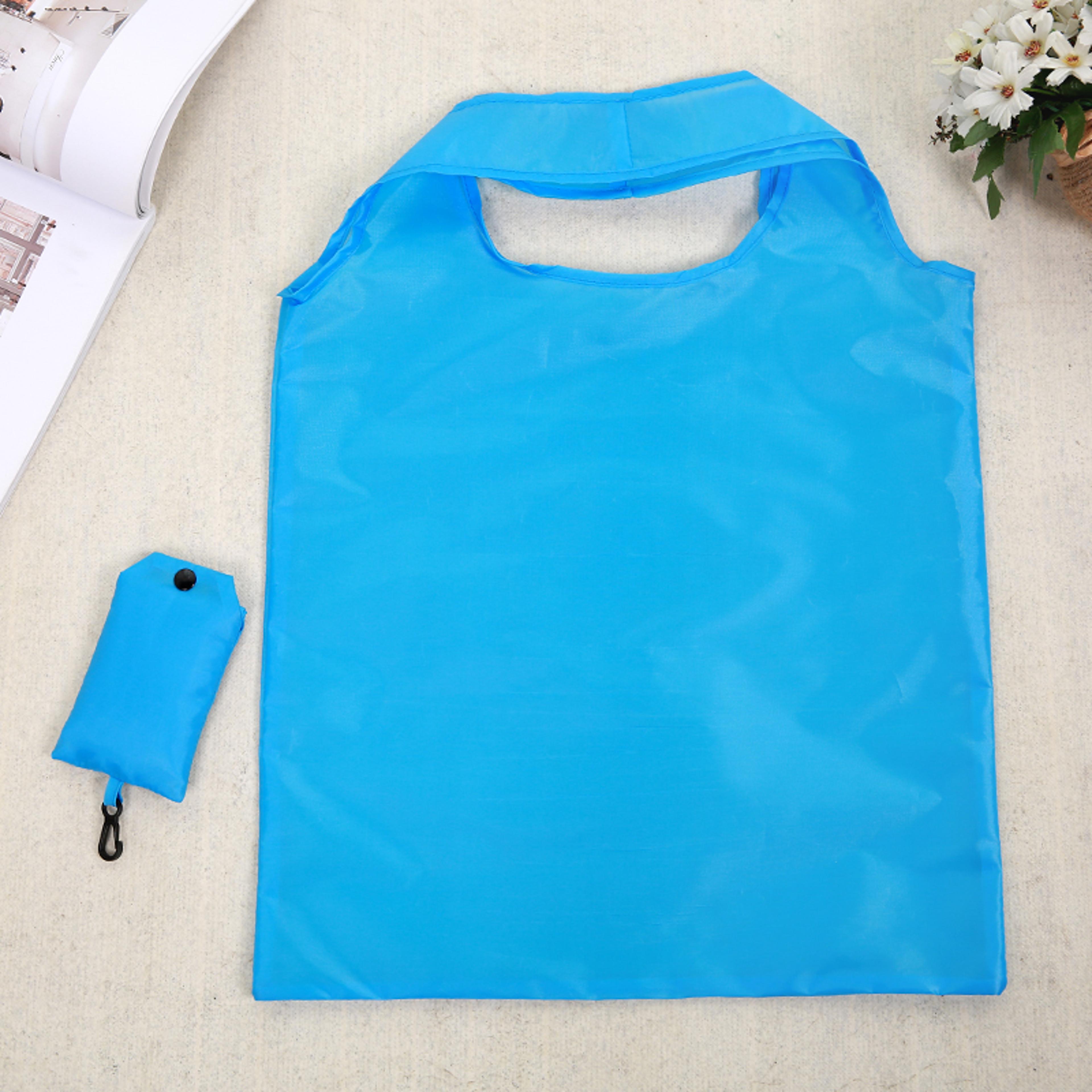 Foldable Reusable Shopping Bag Eco Friendly Tote For Grocery And Travel 2