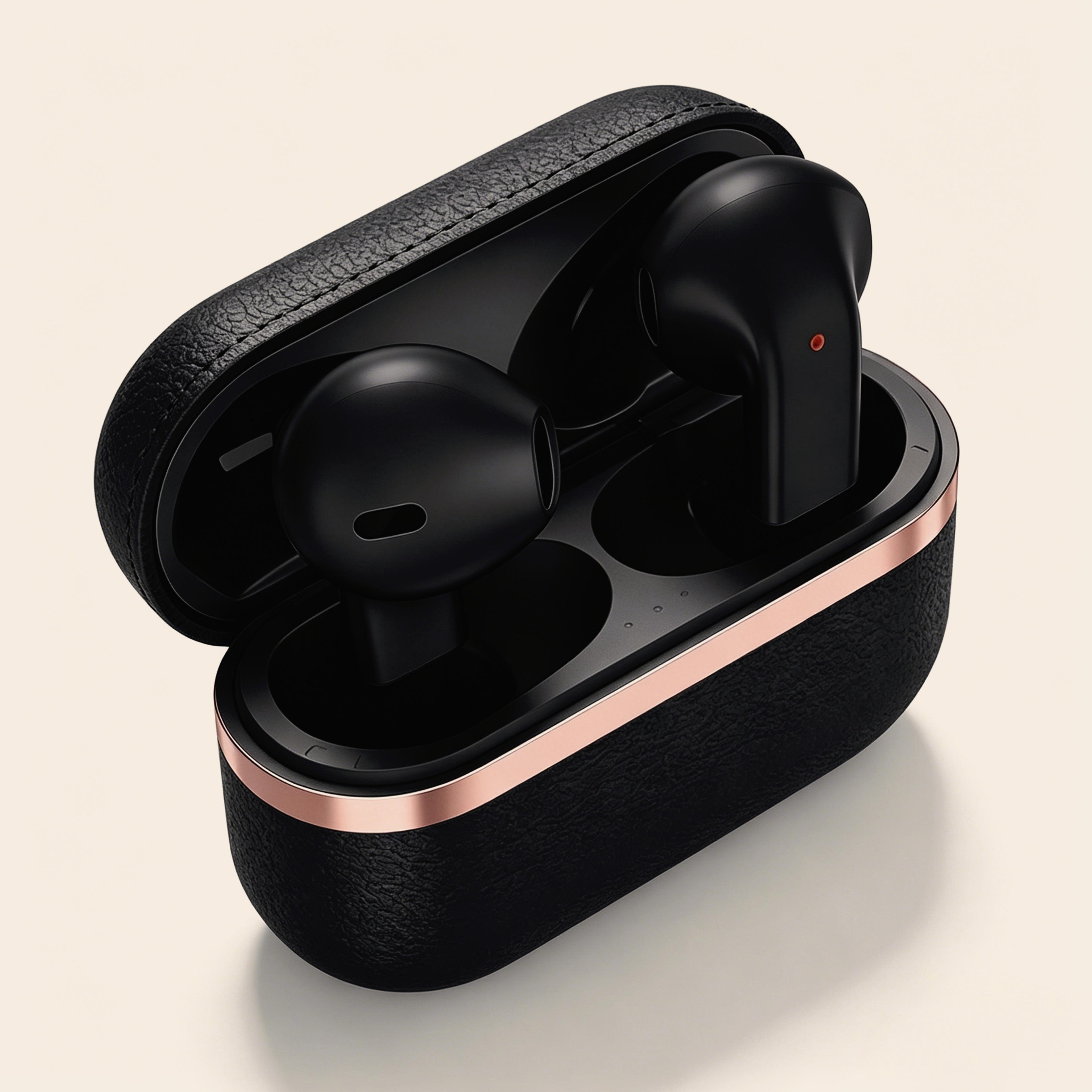 wireless earbuds with mic semi in ear bluetooth headphones long battery for music calls and active lifestyle