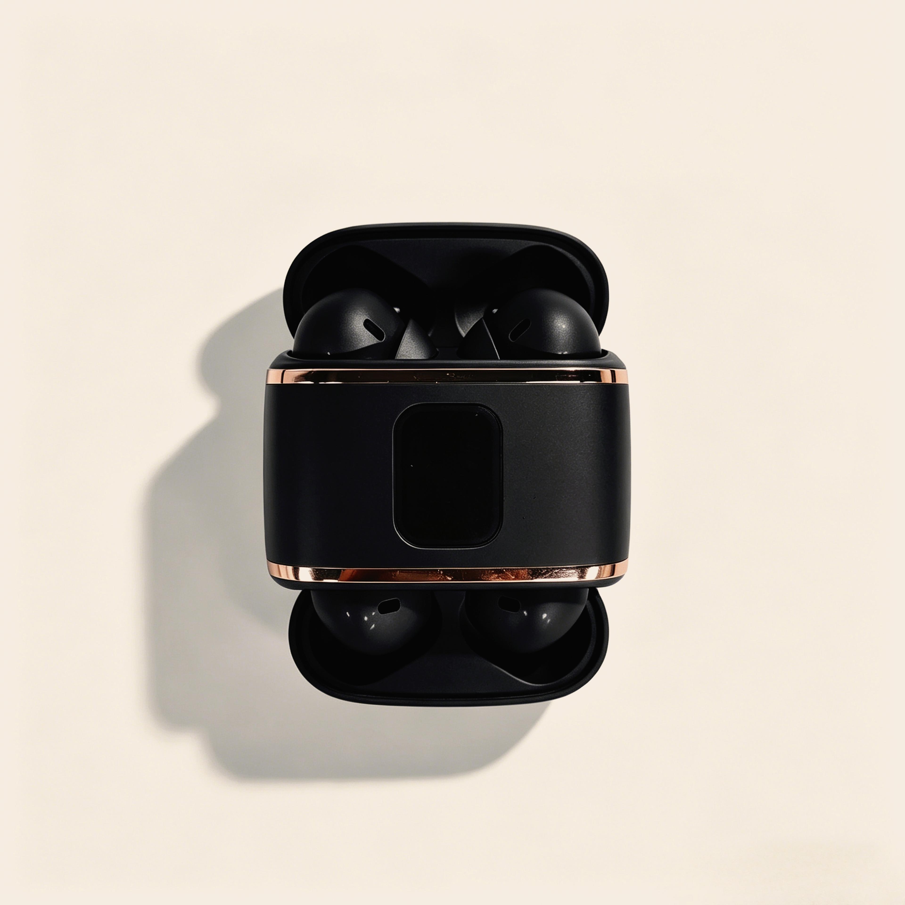 tws wireless bluetooth earbuds with hifi stereo sound and led charging display