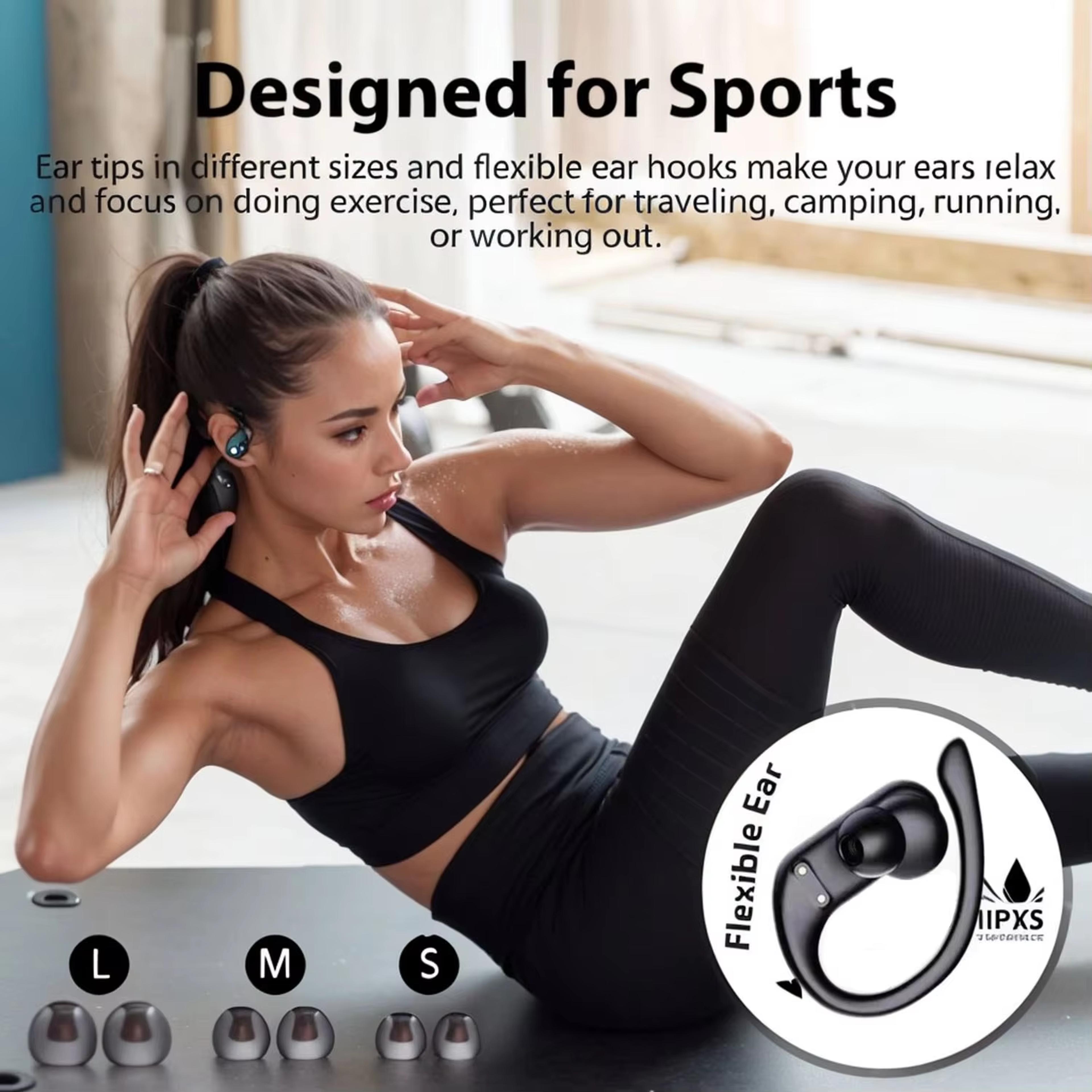 Mini Wireless Earphones Bluetooth Touch Earbuds With Clear Stereo Sound For Sports And Daily Use 2