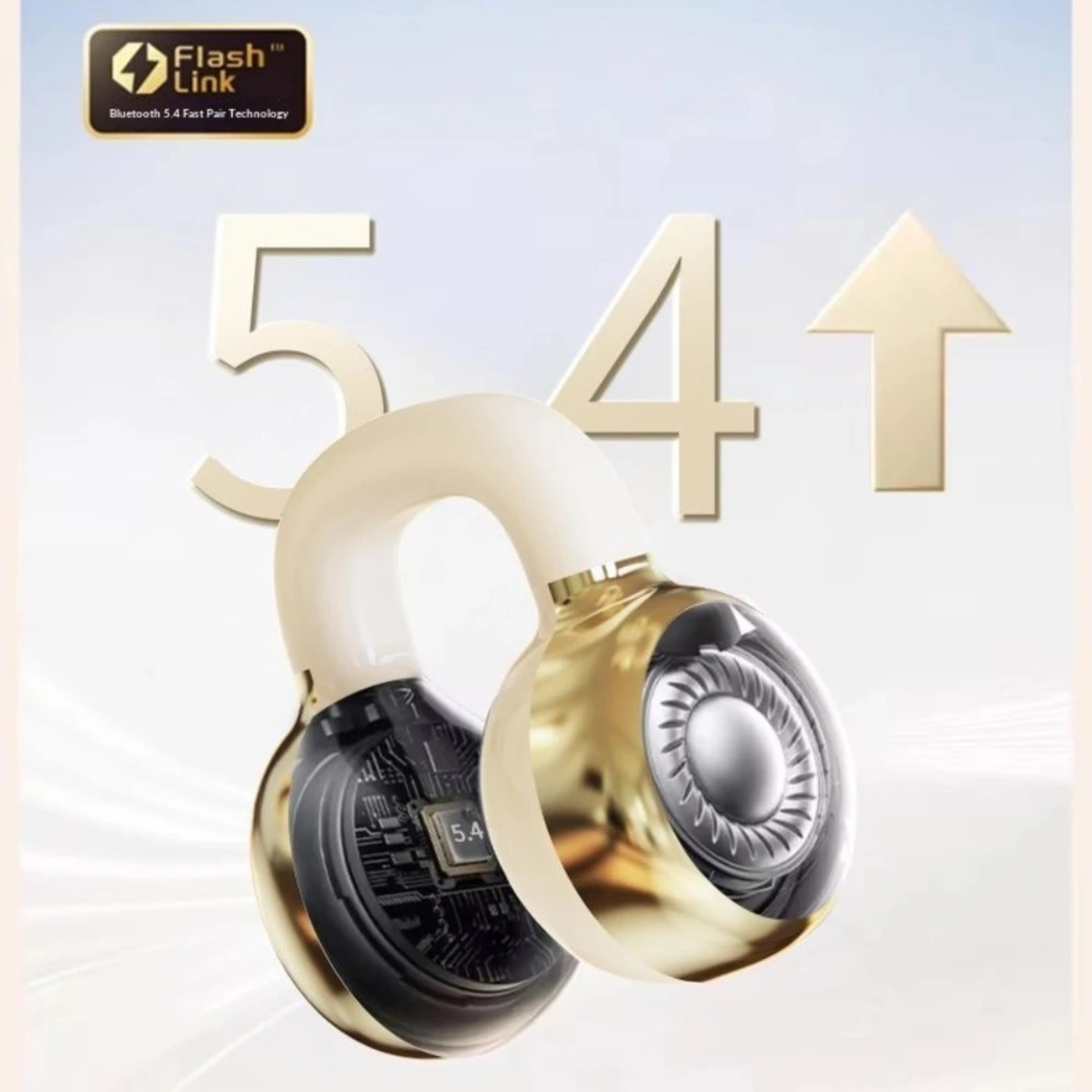 Open Clip Wireless Earbuds With Mic Immersive Stereo Sound For Music And Calls 3