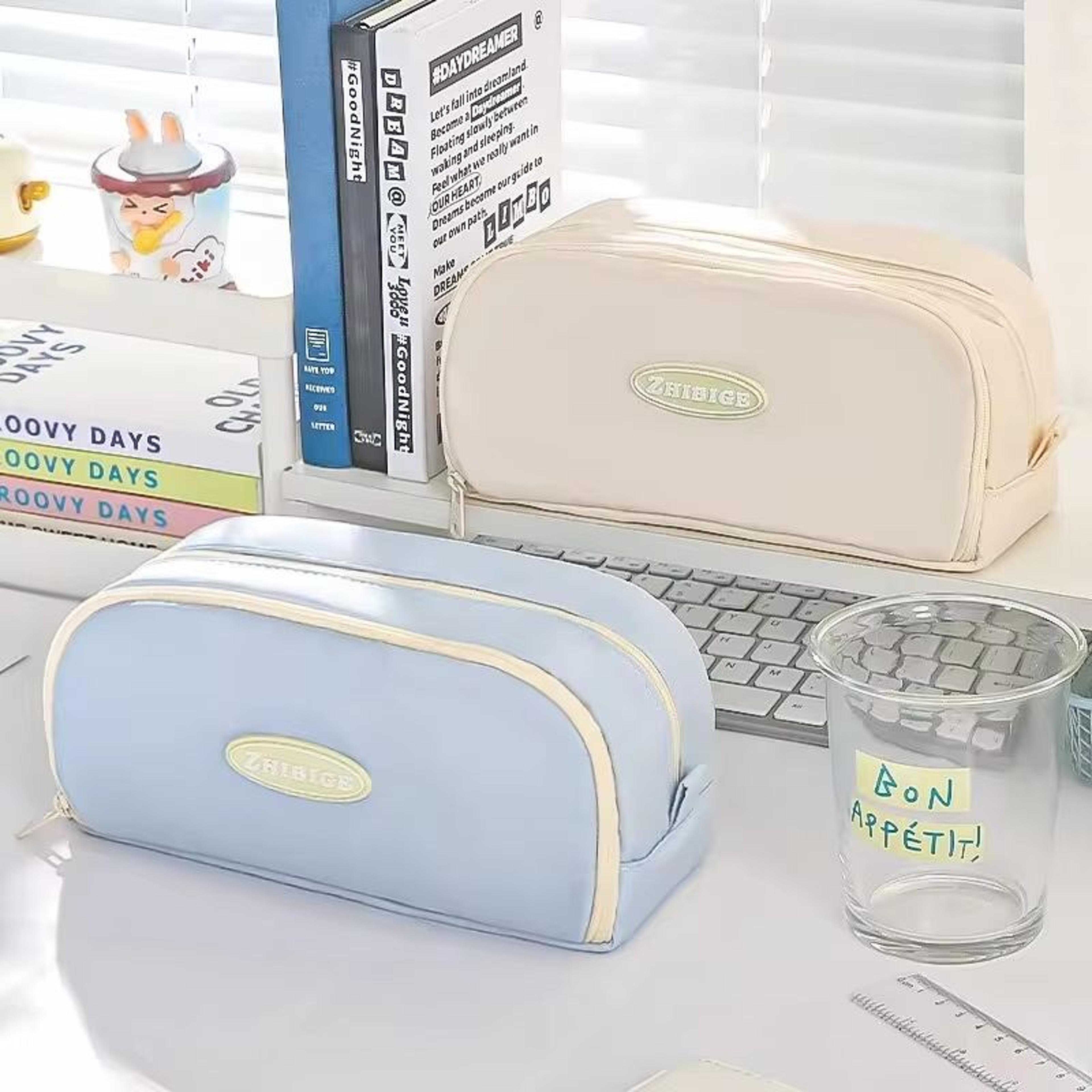 Large Capacity Multi Compartment Pencil Case Organizer For School And Office 2
