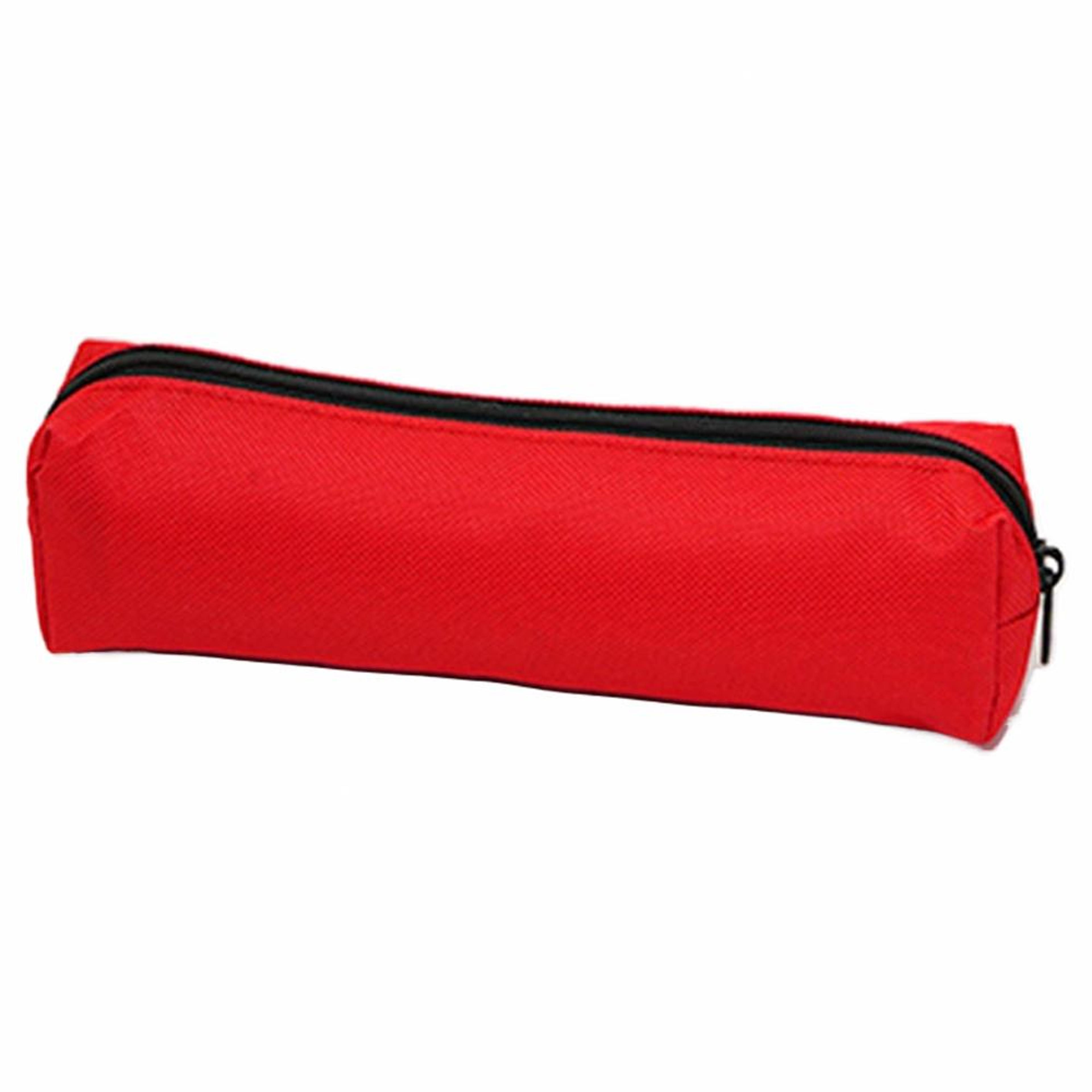 Solid Color Pencil Case Portable Pencil Pouch School Supplies Organizer 10