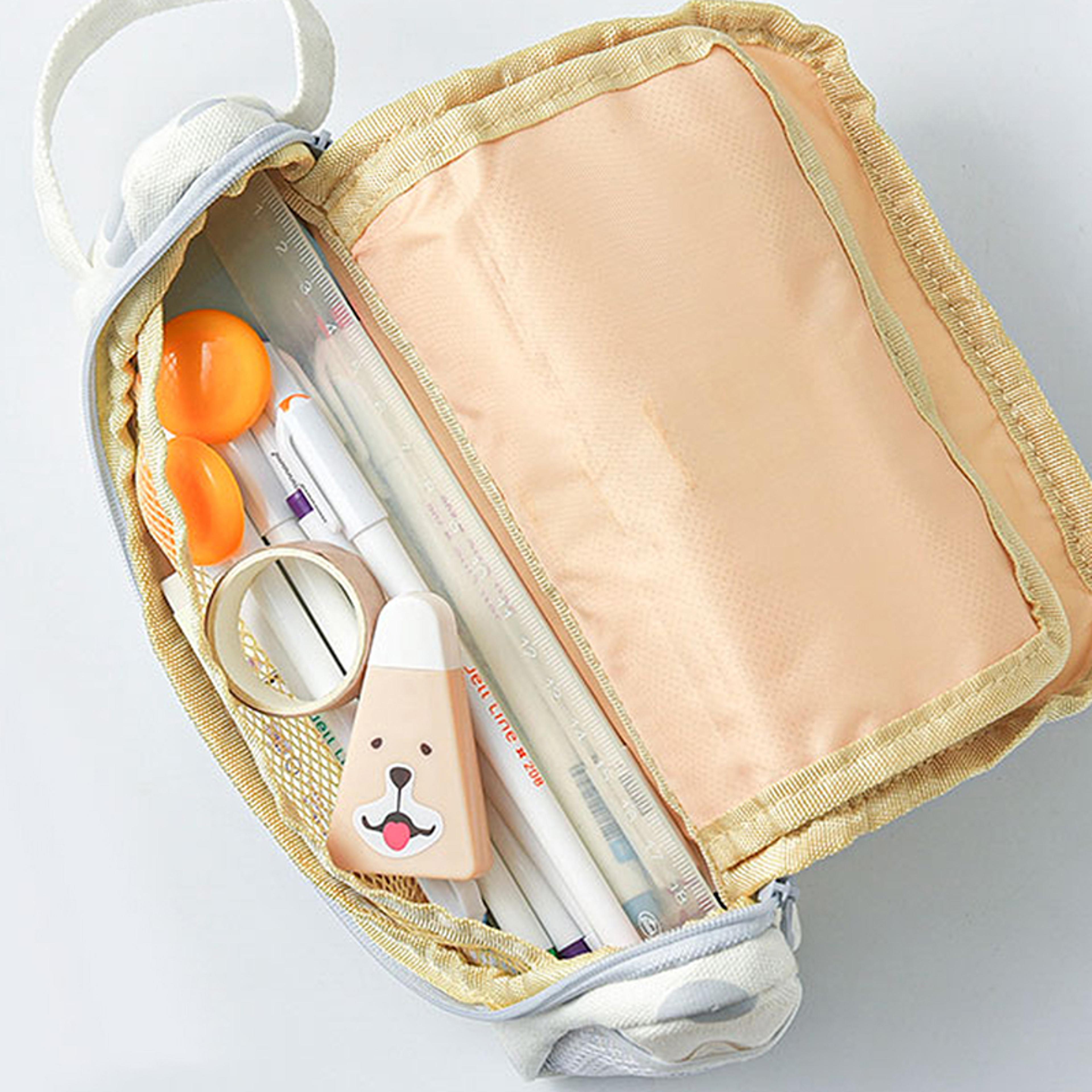 Kawaii Multi Layer Pencil Case Large Capacity School Pen Organizer Bag 1