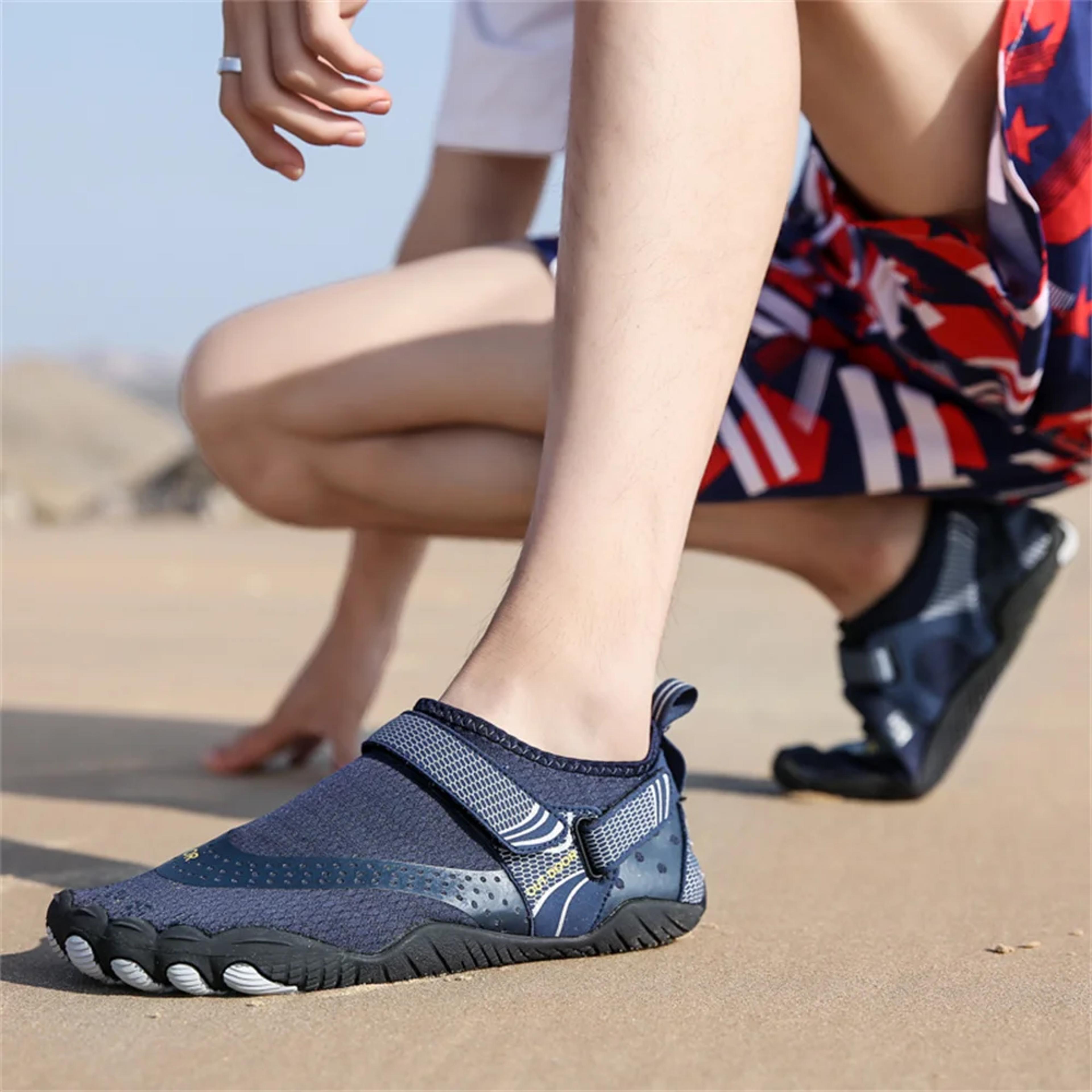 Quick Dry Men Women Water Shoes Non Slip Five Finger Aqua Shoes Barefoot Swimming Outdoor Wading Sh 1