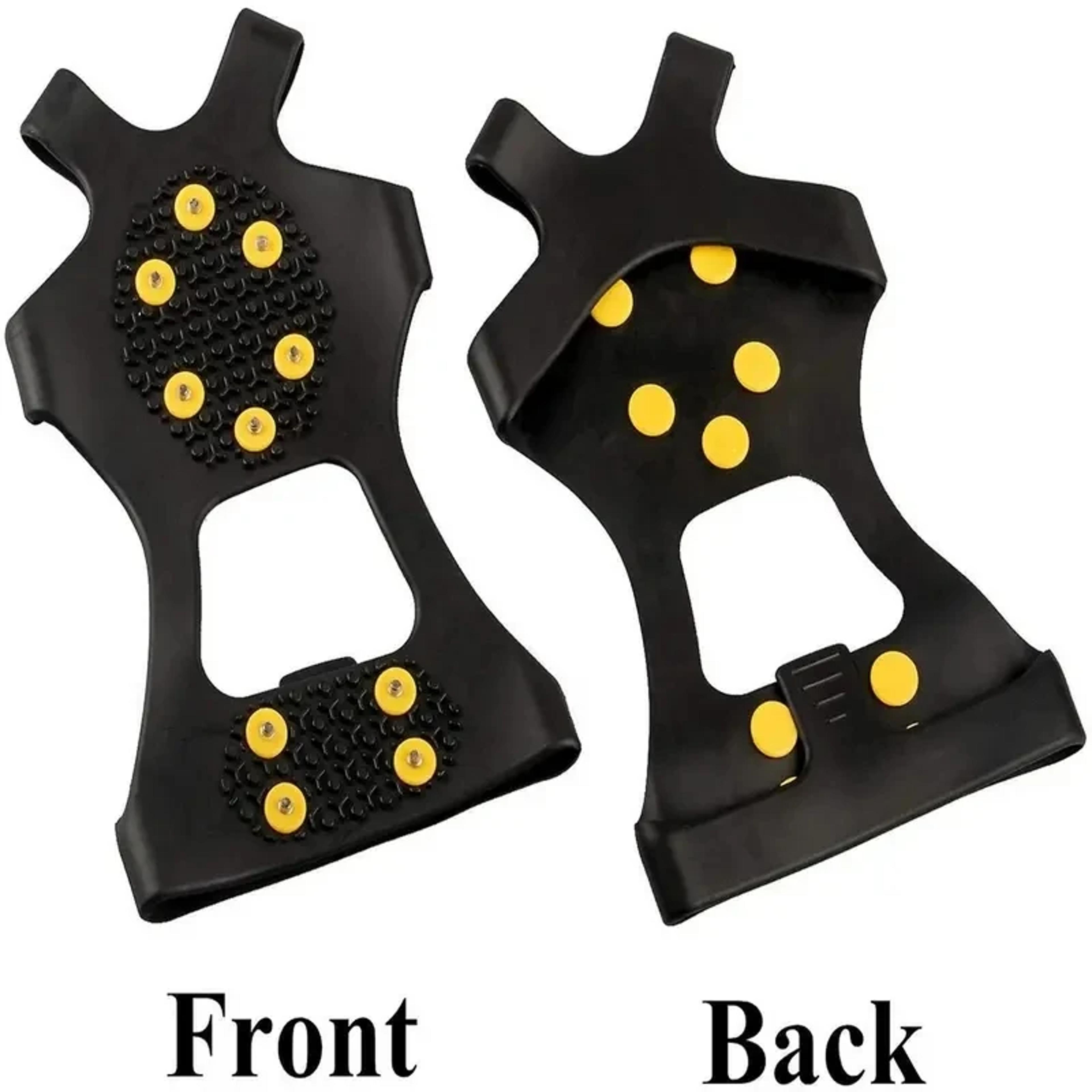 Durable Steel Studs Crampons Snow Grips Cleats For Ice And Snow AntiSlip Rubber Traction Cleats Ide 3