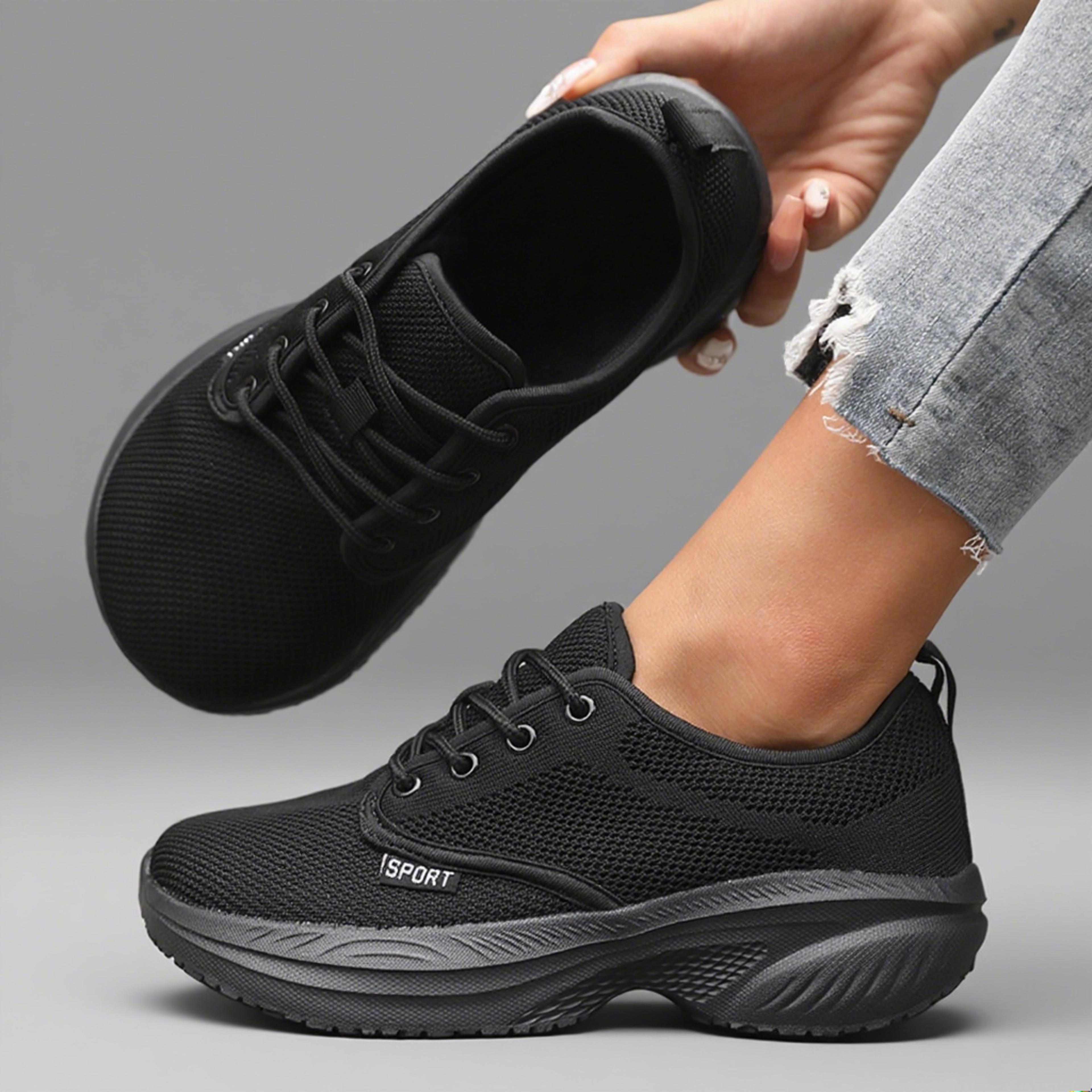 Mens Platform Thick And Low Barefoot Shoes Wide Toe Fitness Sneakers Womens Hard Strap Black Sports 1